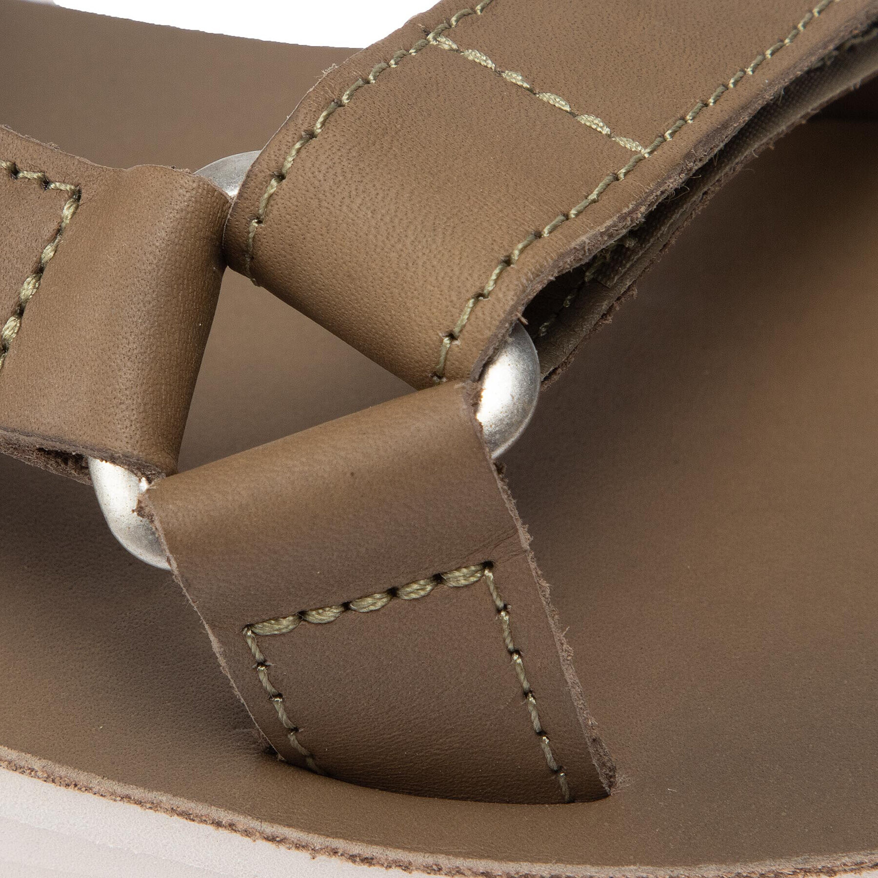 Teva Сандали W Original Universal Leather 1116637 Зелен - Pepit.bg