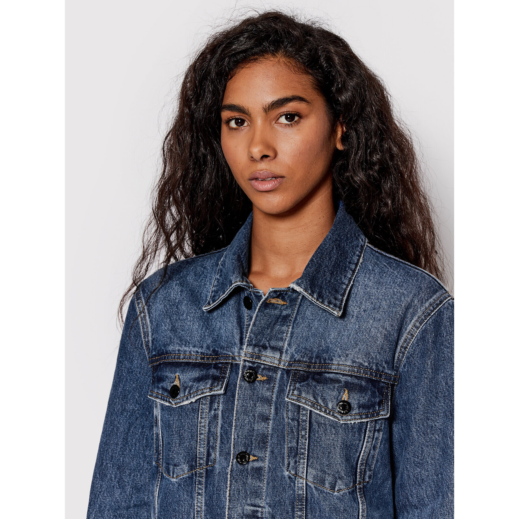 The Kooples Дънково яке FBLO25002J Син Regular Fit - Pepit.bg