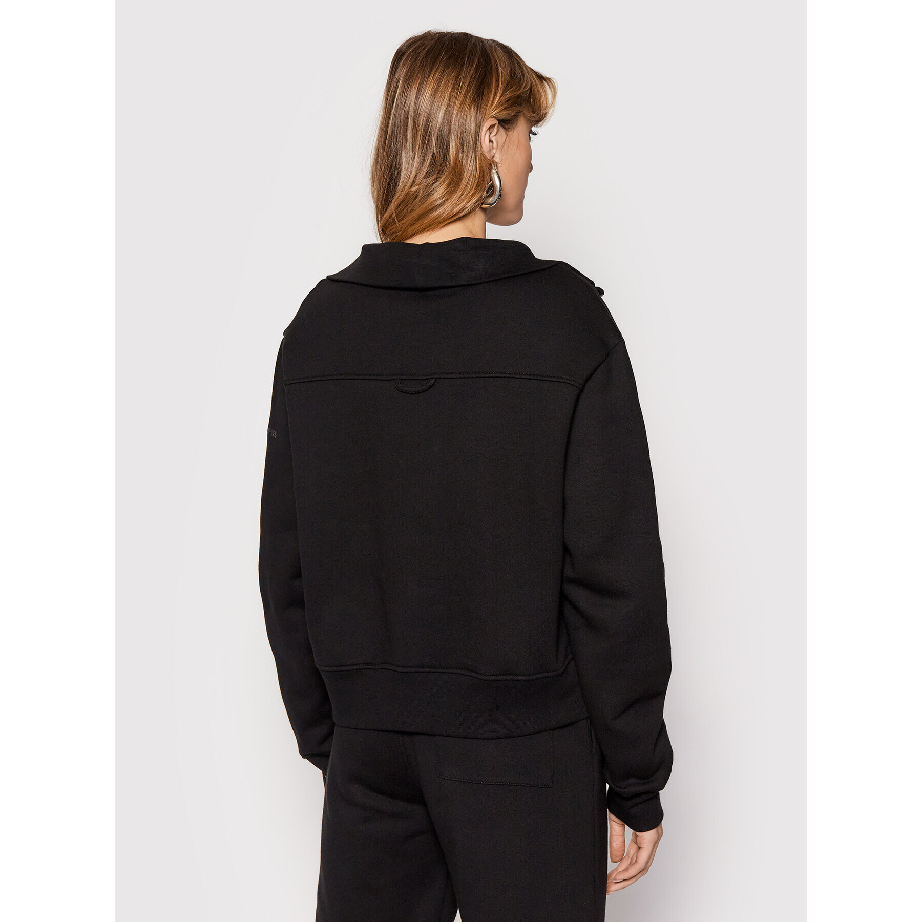 The Kooples Суитшърт Print FSWE24000K Черен Regular Fit - Pepit.bg