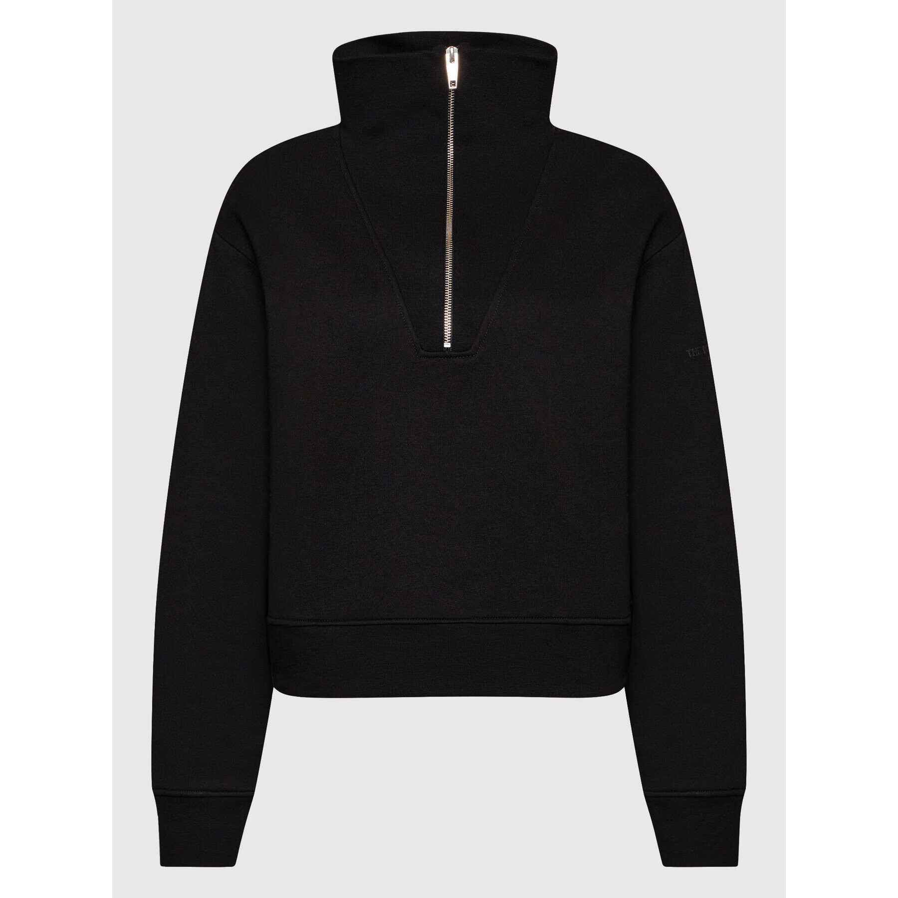 The Kooples Суитшърт Print FSWE24000K Черен Regular Fit - Pepit.bg