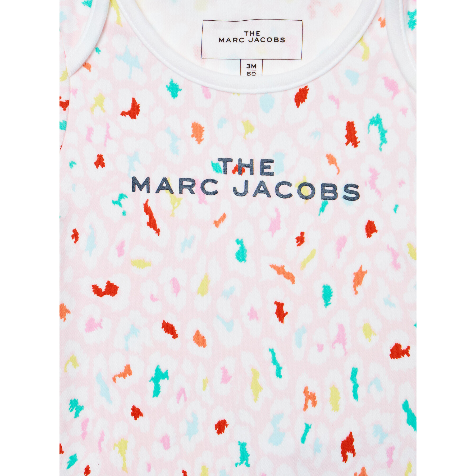 The Marc Jacobs Детско боди W98142 Розов Slim Fit - Pepit.bg