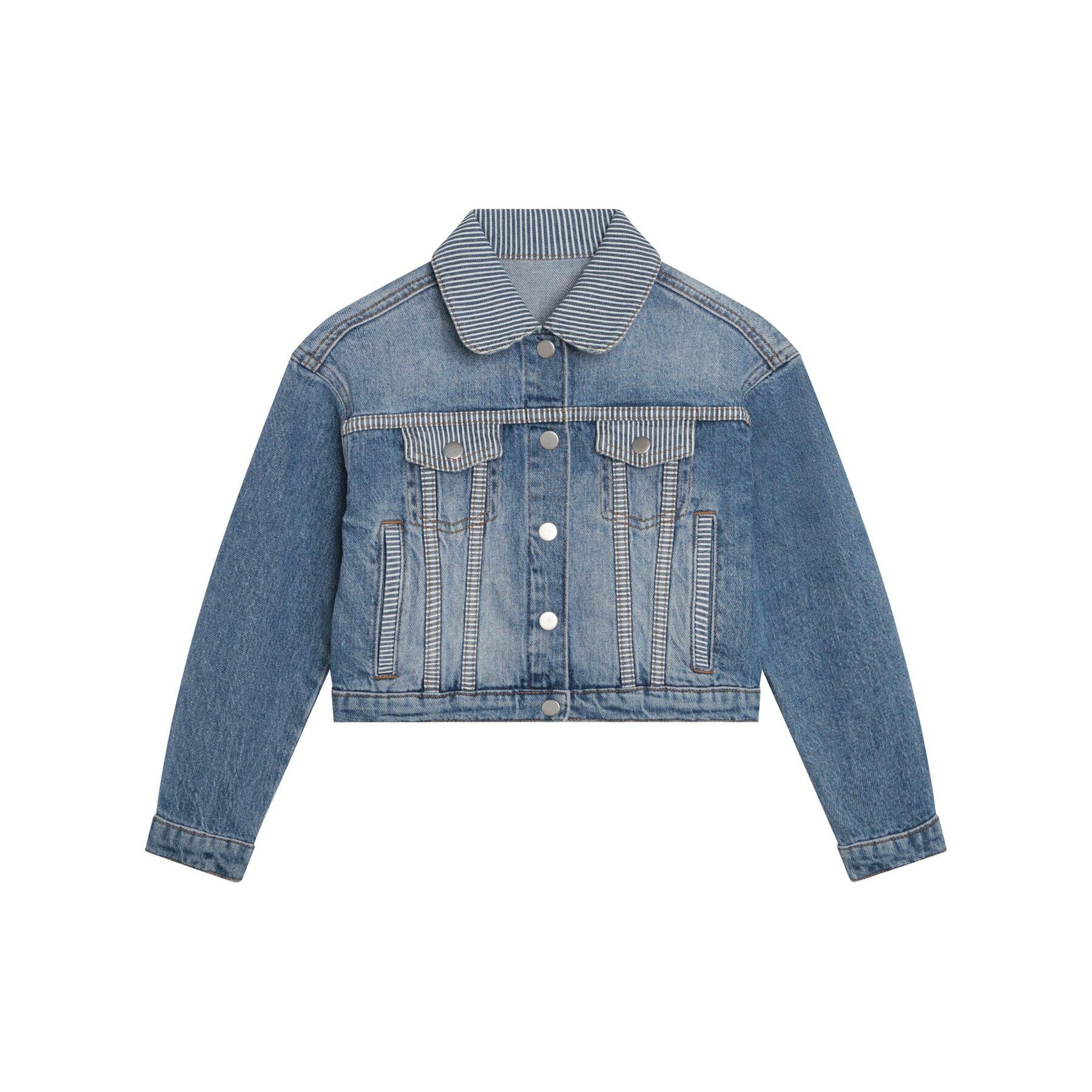 The Marc Jacobs Дънково яке W16150 S Син Regular Fit - Pepit.bg