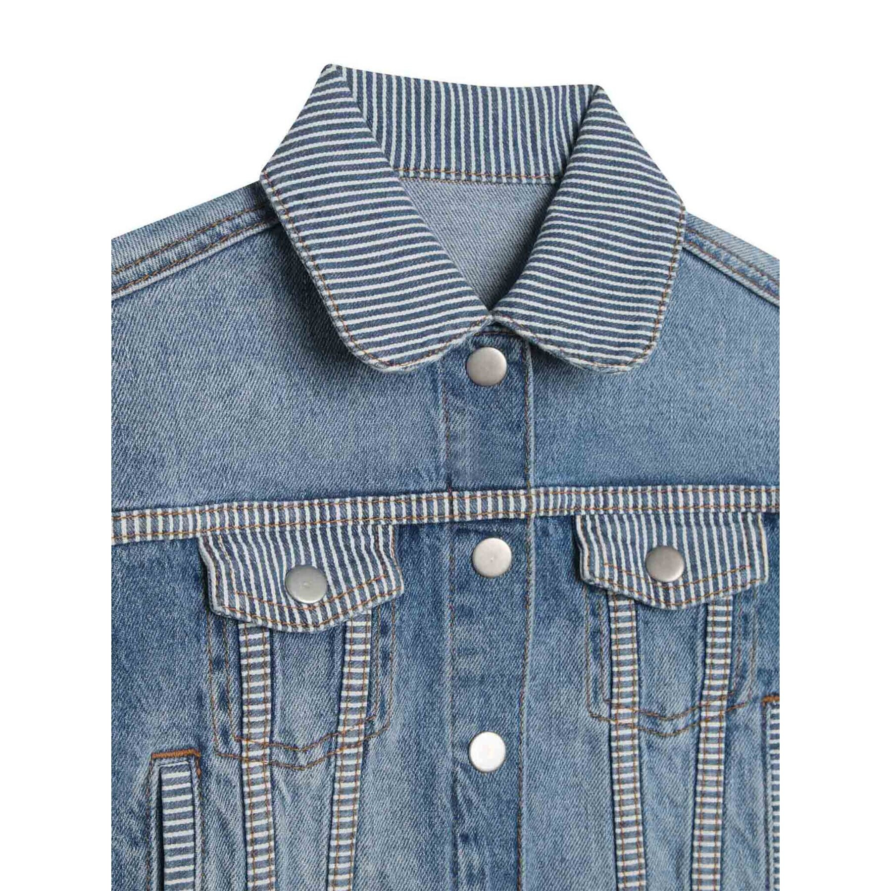 The Marc Jacobs Дънково яке W16150 S Син Regular Fit - Pepit.bg
