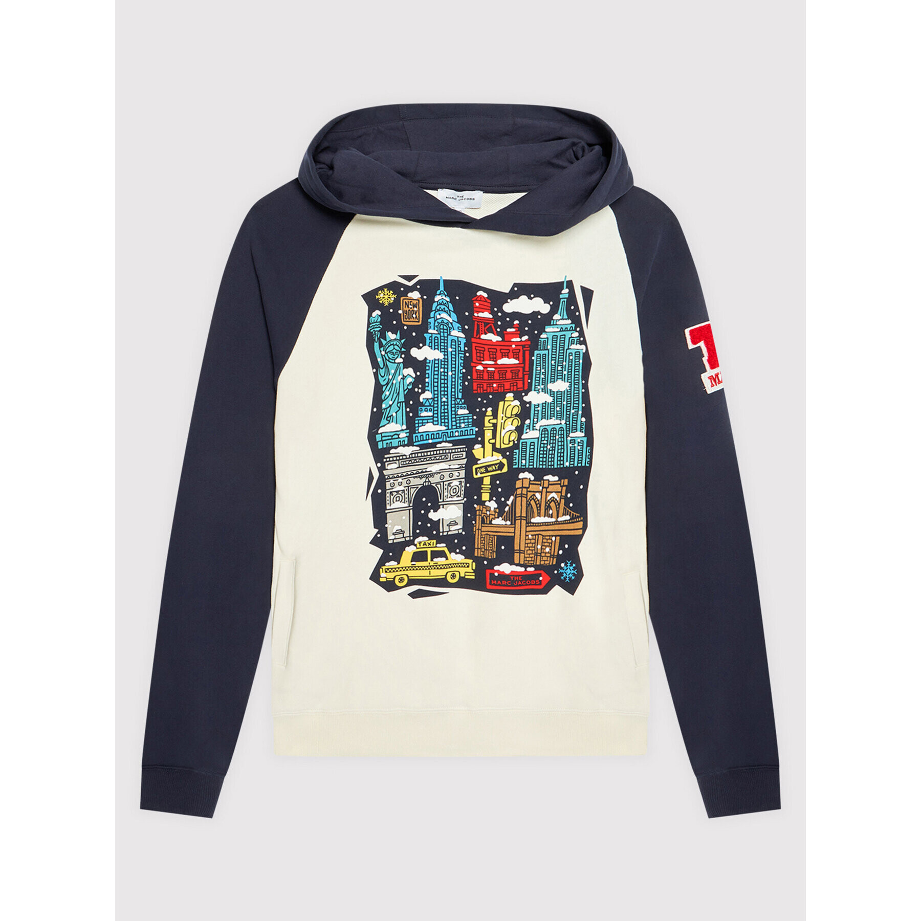 The Marc Jacobs Суитшърт W25498 D Бял Regular Fit - Pepit.bg