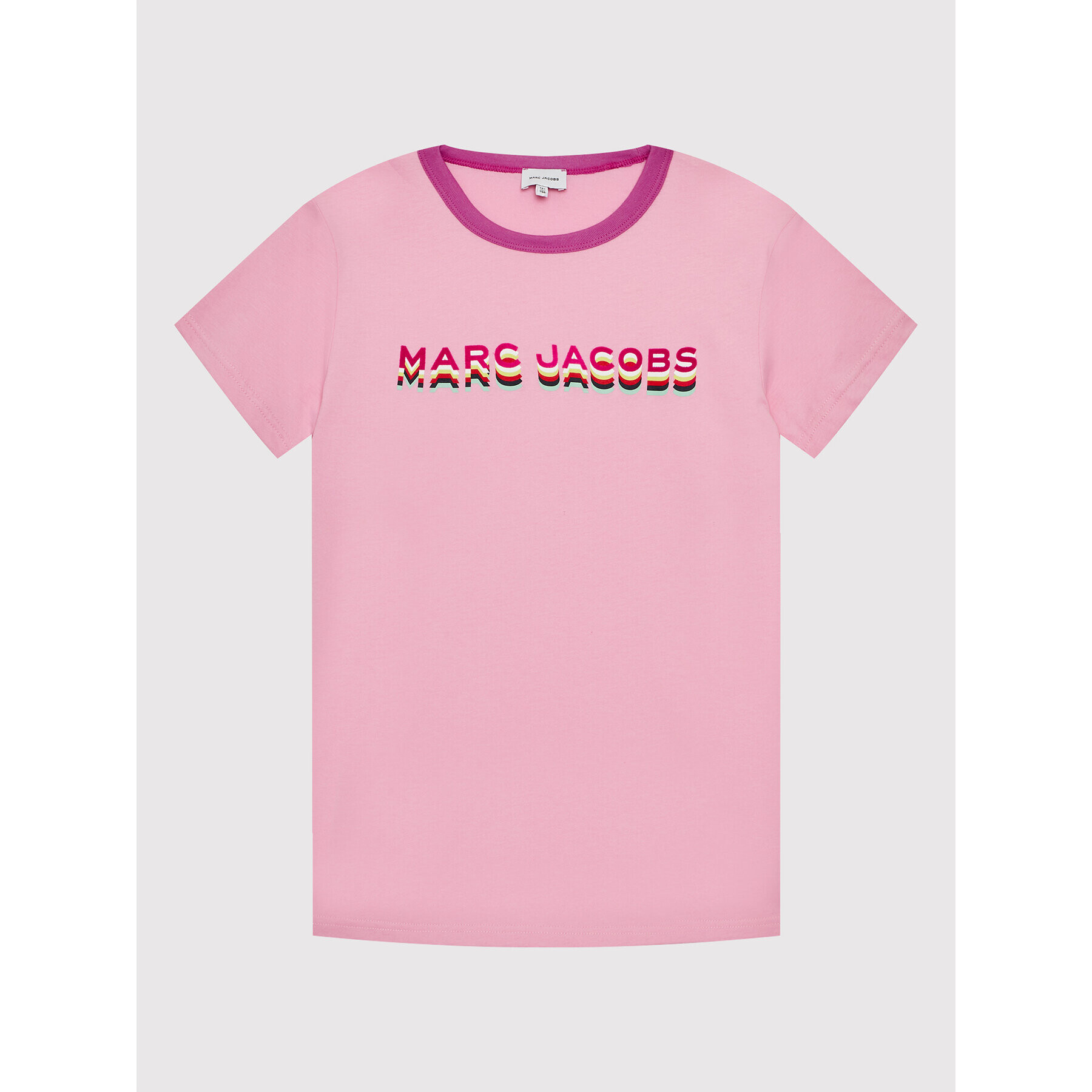 The Marc Jacobs Тишърт W15614 D Розов Regular Fit - Pepit.bg