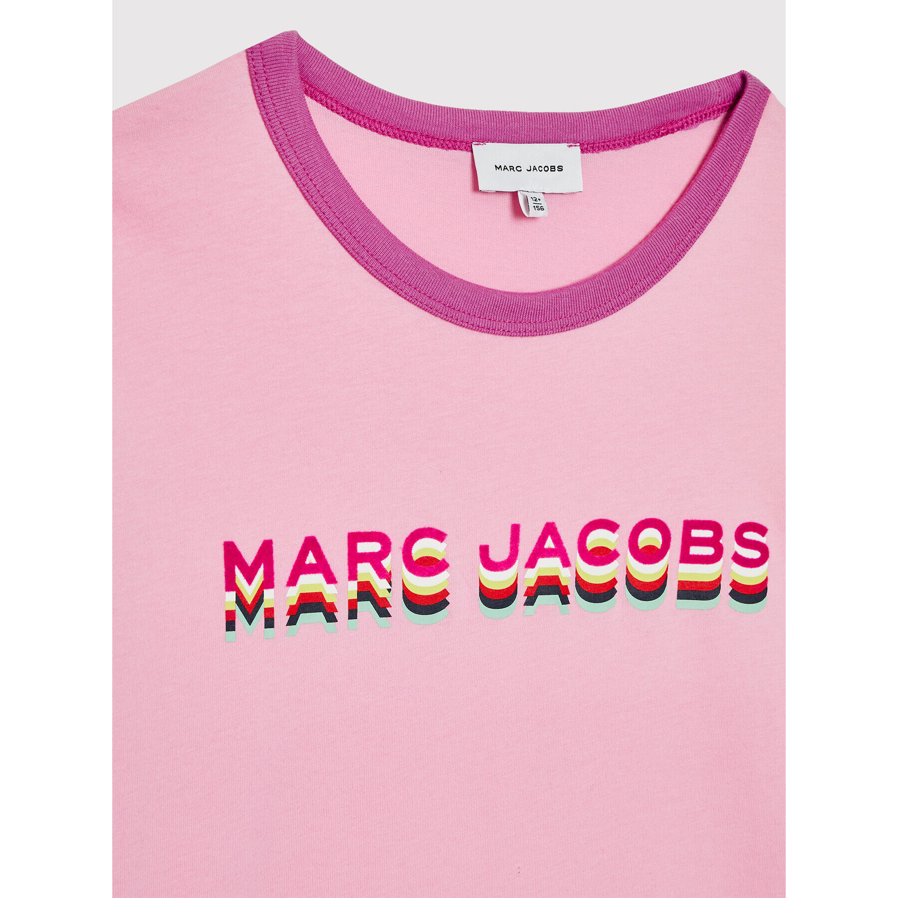 The Marc Jacobs Тишърт W15614 D Розов Regular Fit - Pepit.bg