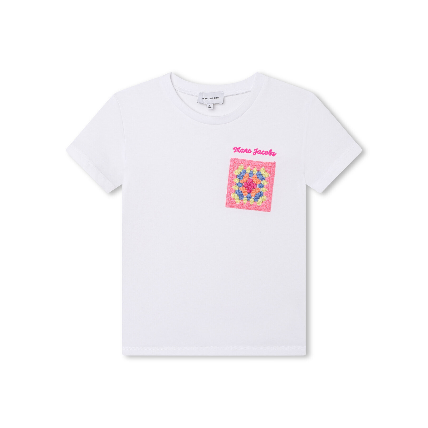 The Marc Jacobs Тишърт W15656 S Бял Regular Fit - Pepit.bg