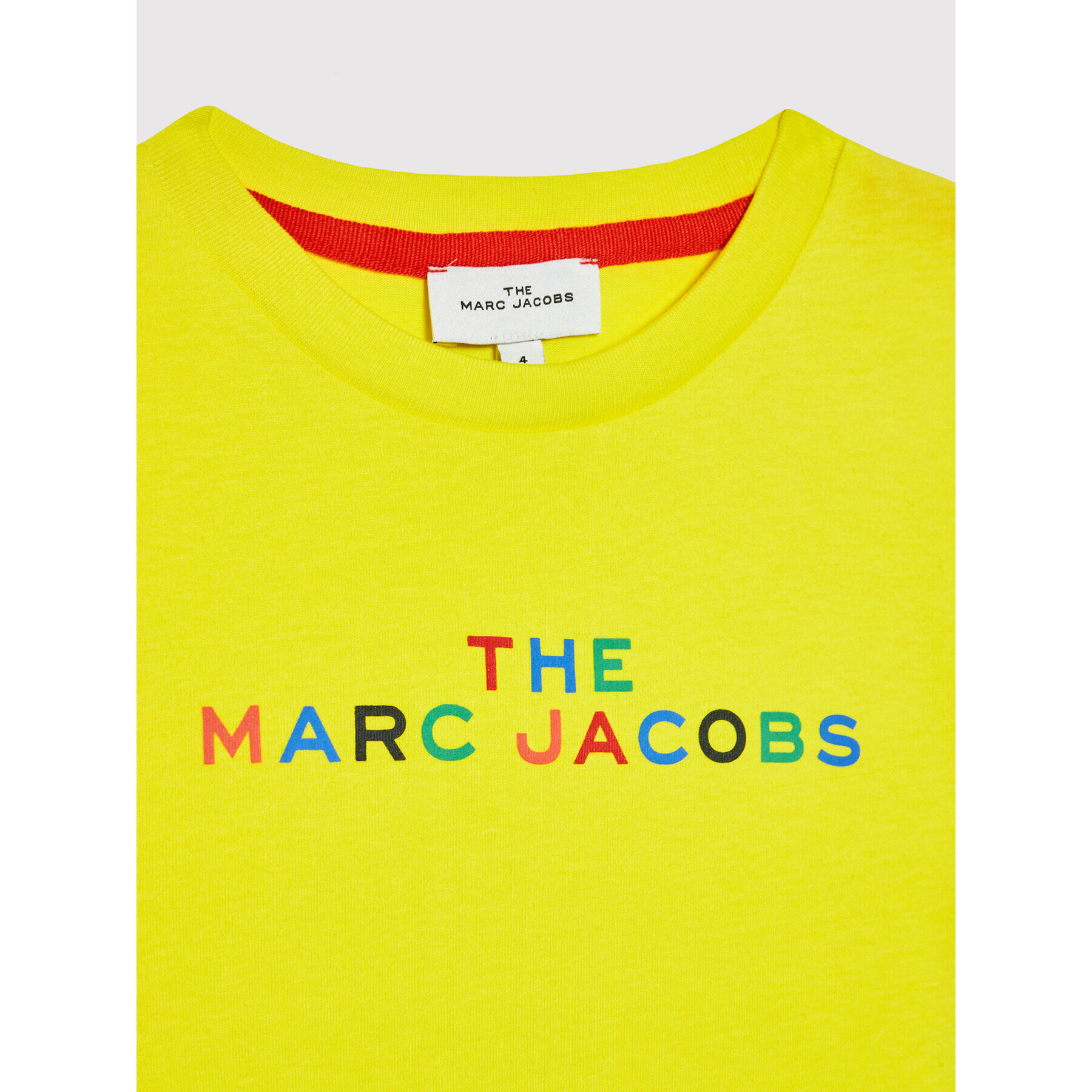 The Marc Jacobs Тишърт W25531 S Жълт Regular Fit - Pepit.bg