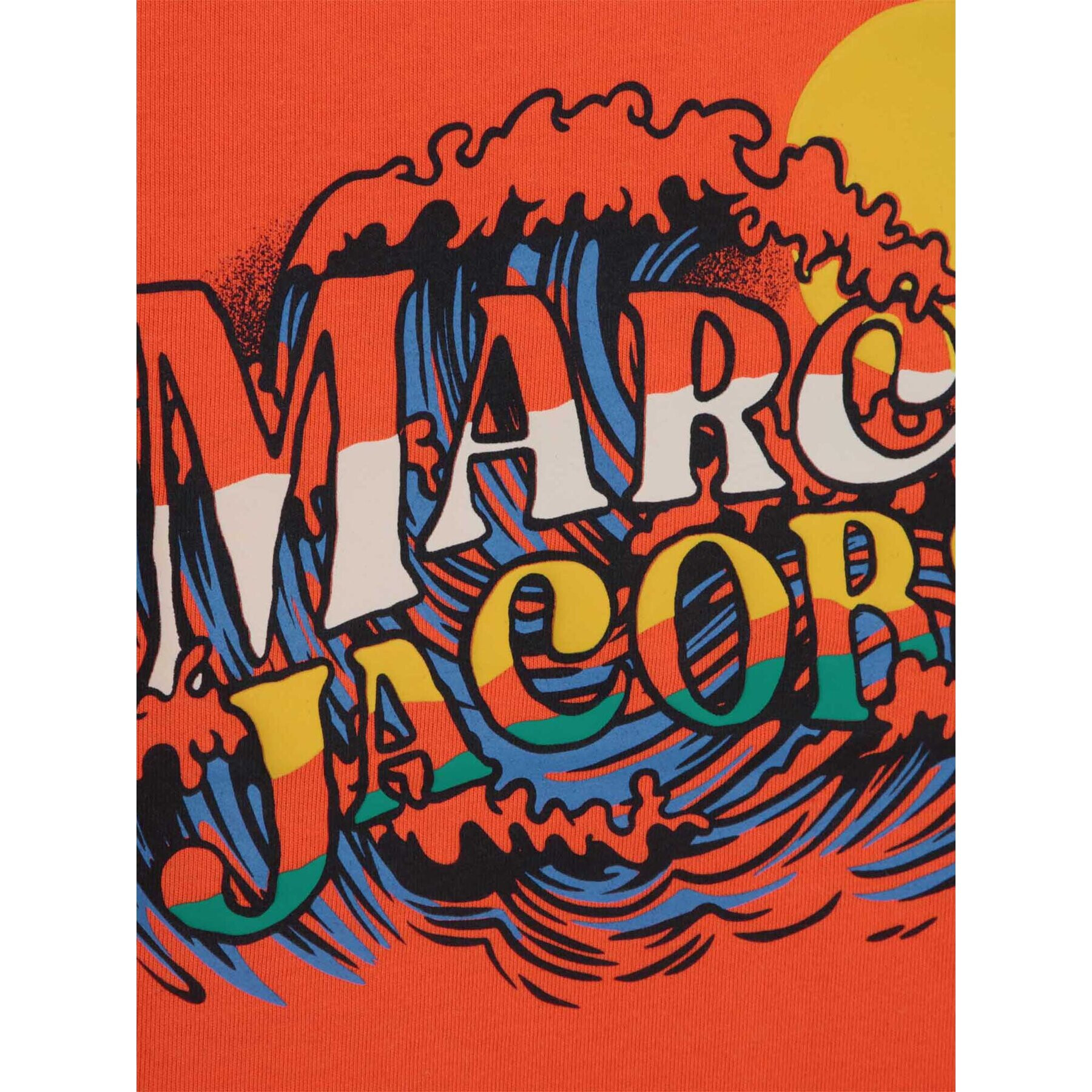 The Marc Jacobs Тишърт W25588 S Оранжев Regular Fit - Pepit.bg