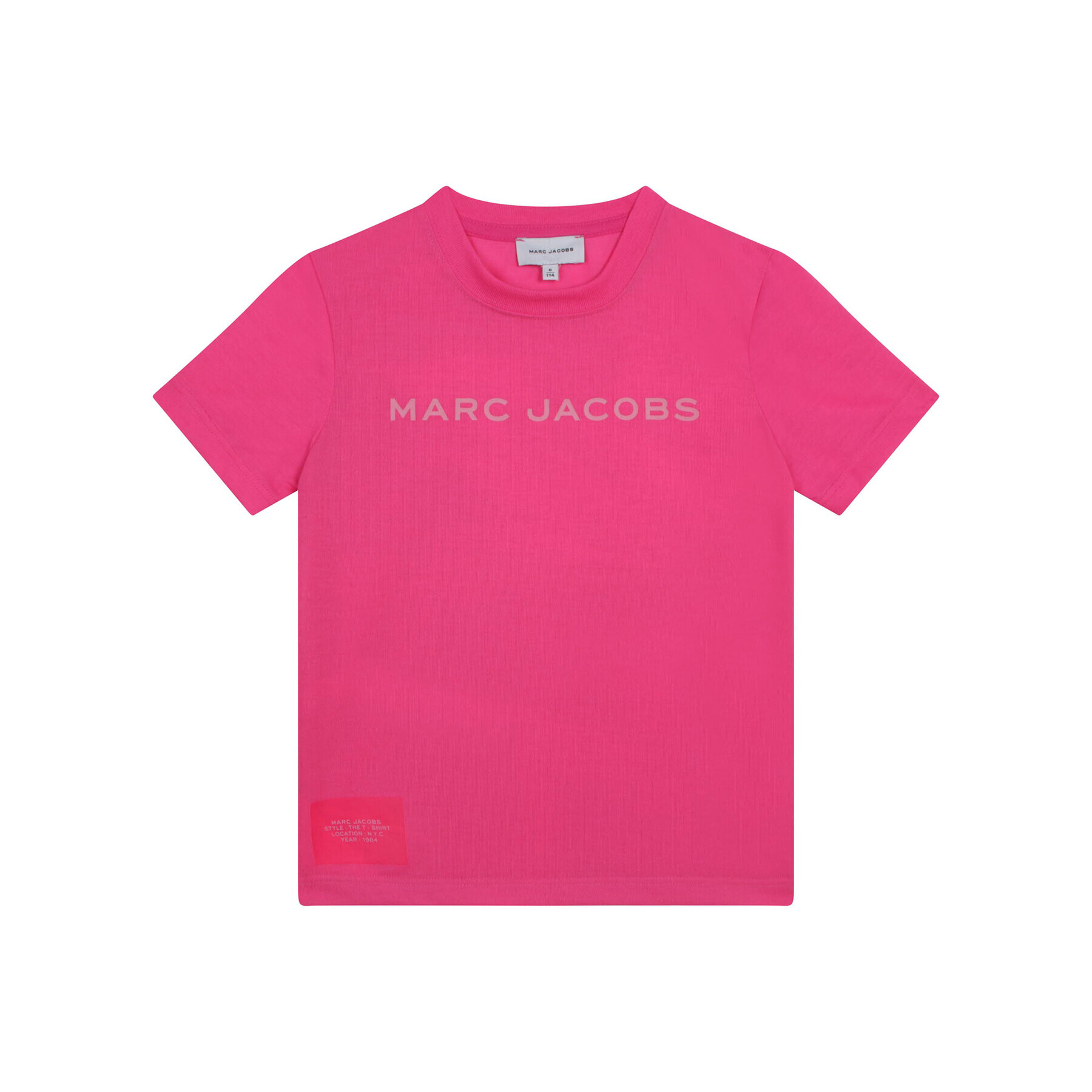 The Marc Jacobs Тишърт W55000 S Розов Regular Fit - Pepit.bg