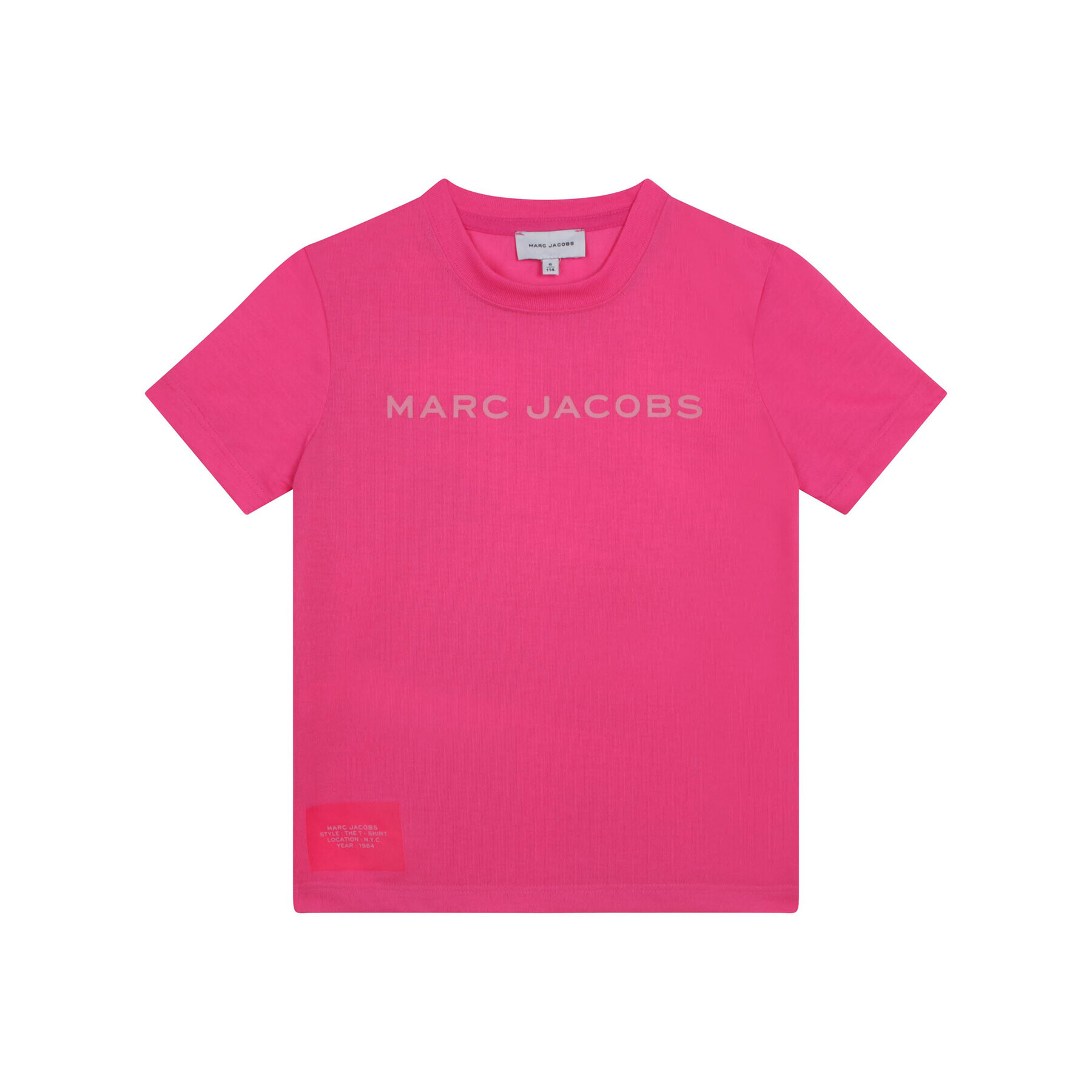 The Marc Jacobs Тишърт W55000 S Розов Regular Fit - Pepit.bg