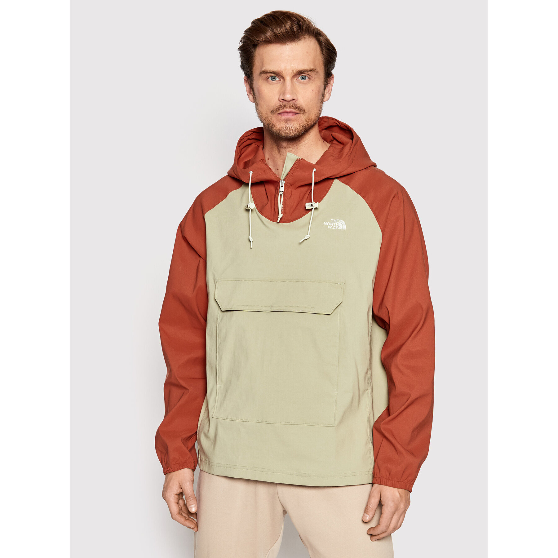 The North Face Анорак Class V NF0A5338 Оранжев Relaxed Fit - Pepit.bg