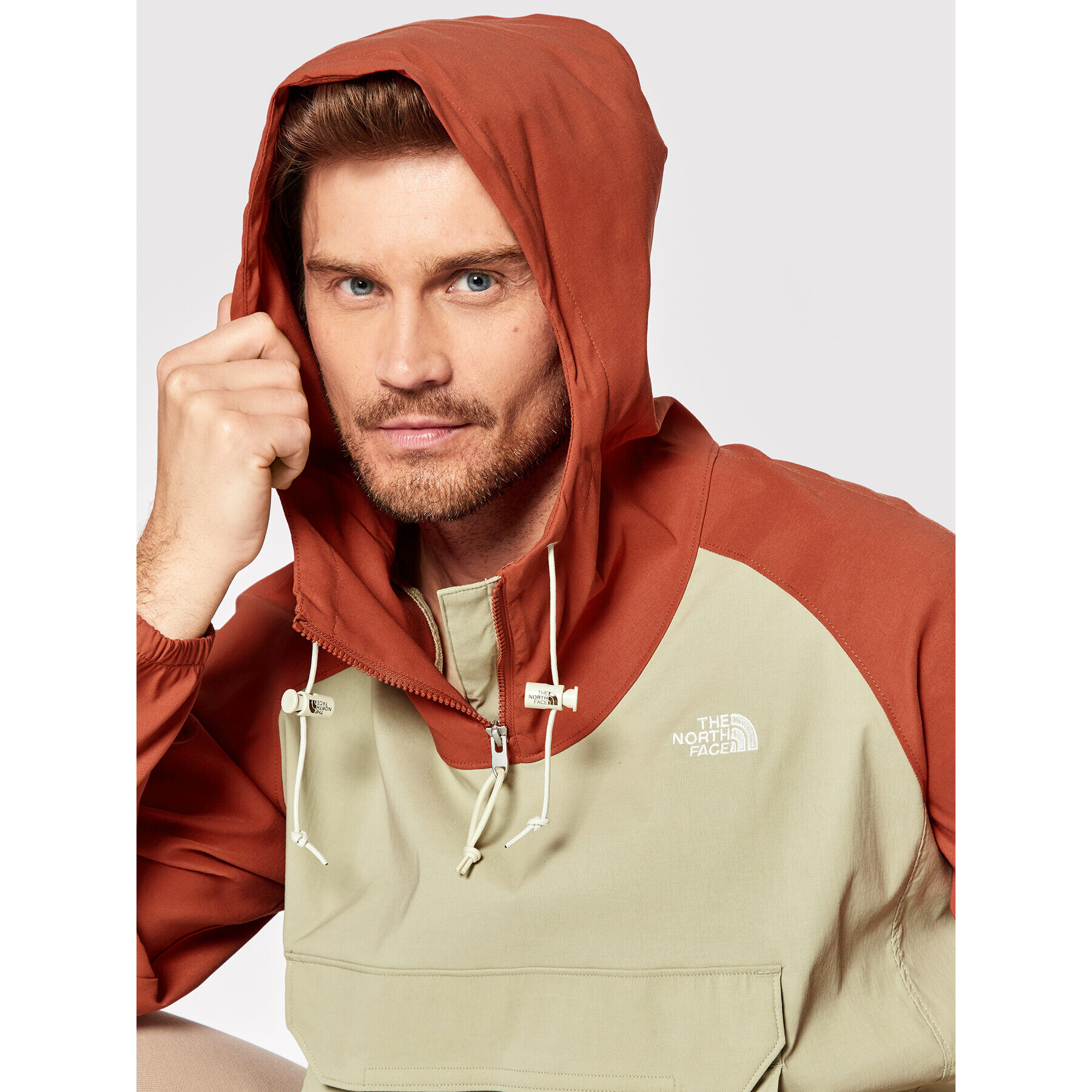 The North Face Анорак Class V NF0A5338 Оранжев Relaxed Fit - Pepit.bg