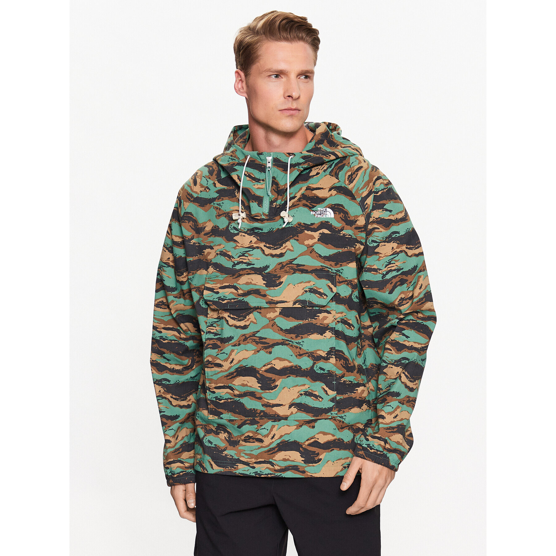 The North Face Анорак Class V NF0A5338 Зелен Regular Fit - Pepit.bg