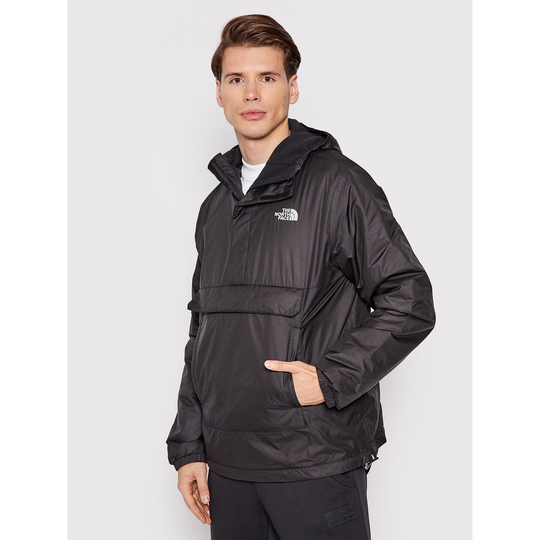 The North Face Анорак Fnrk NF0A558I Черен Regular Fit - Pepit.bg