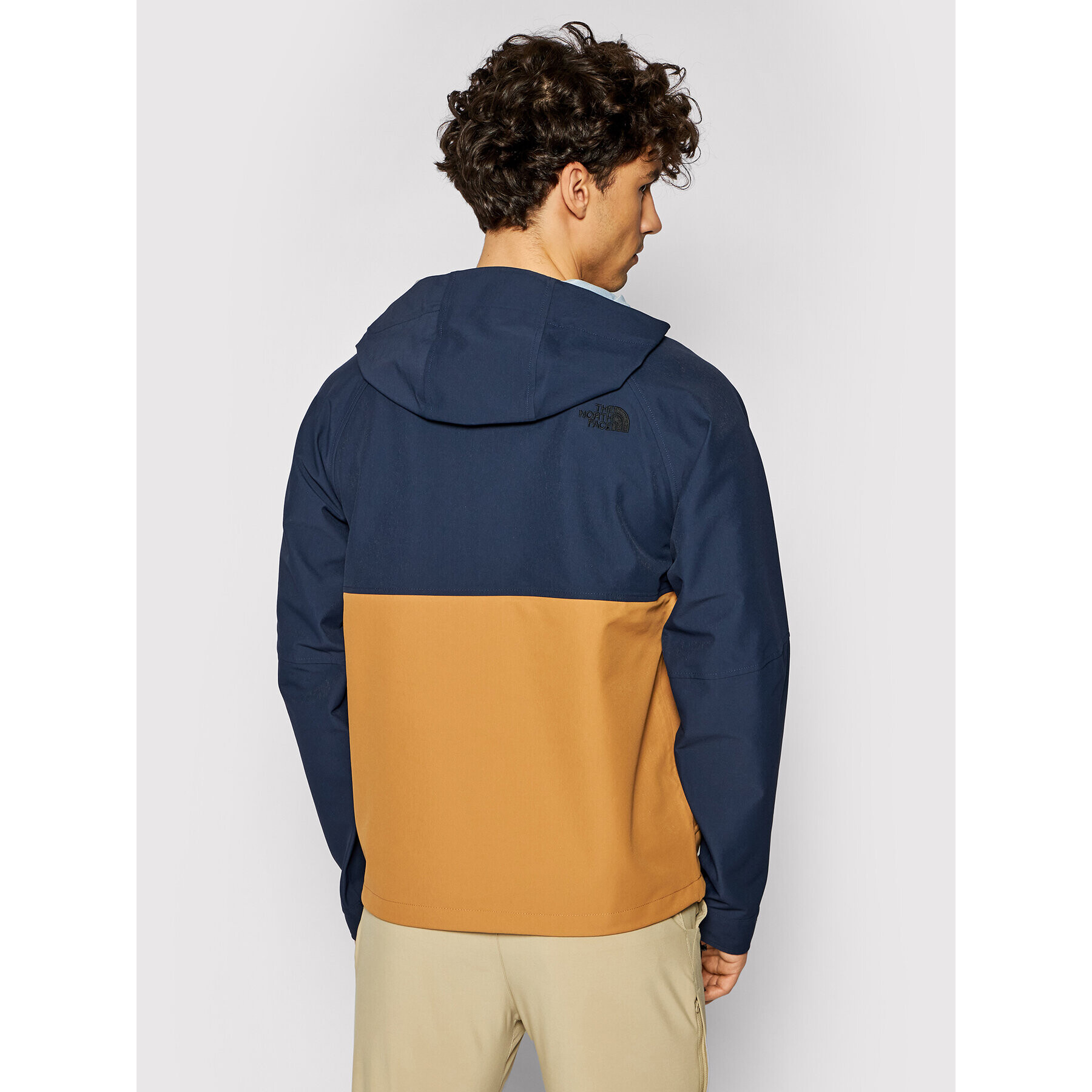 The North Face Анорак Windjammer NF0A493G Тъмносин Regular Fit - Pepit.bg