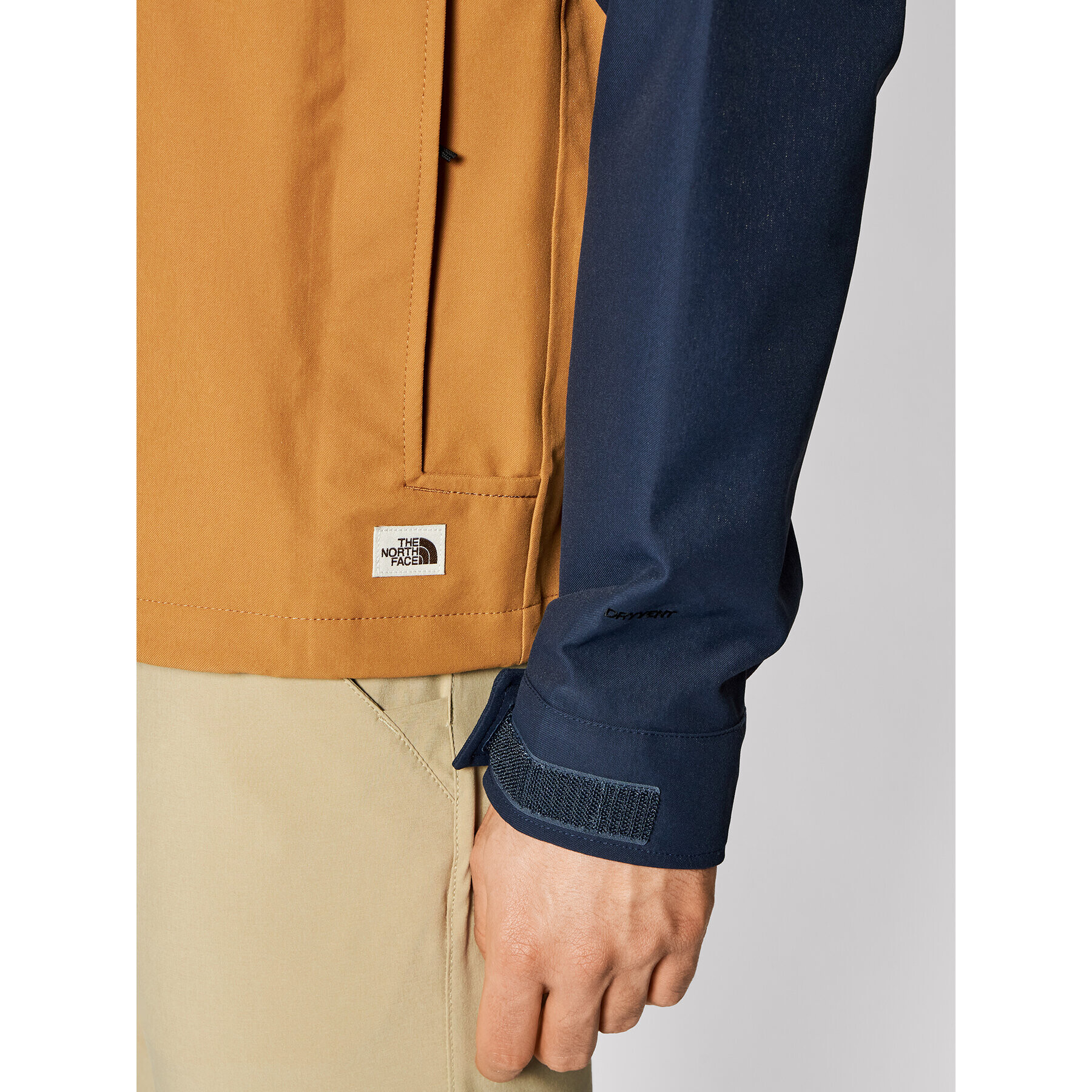The North Face Анорак Windjammer NF0A493G Тъмносин Regular Fit - Pepit.bg