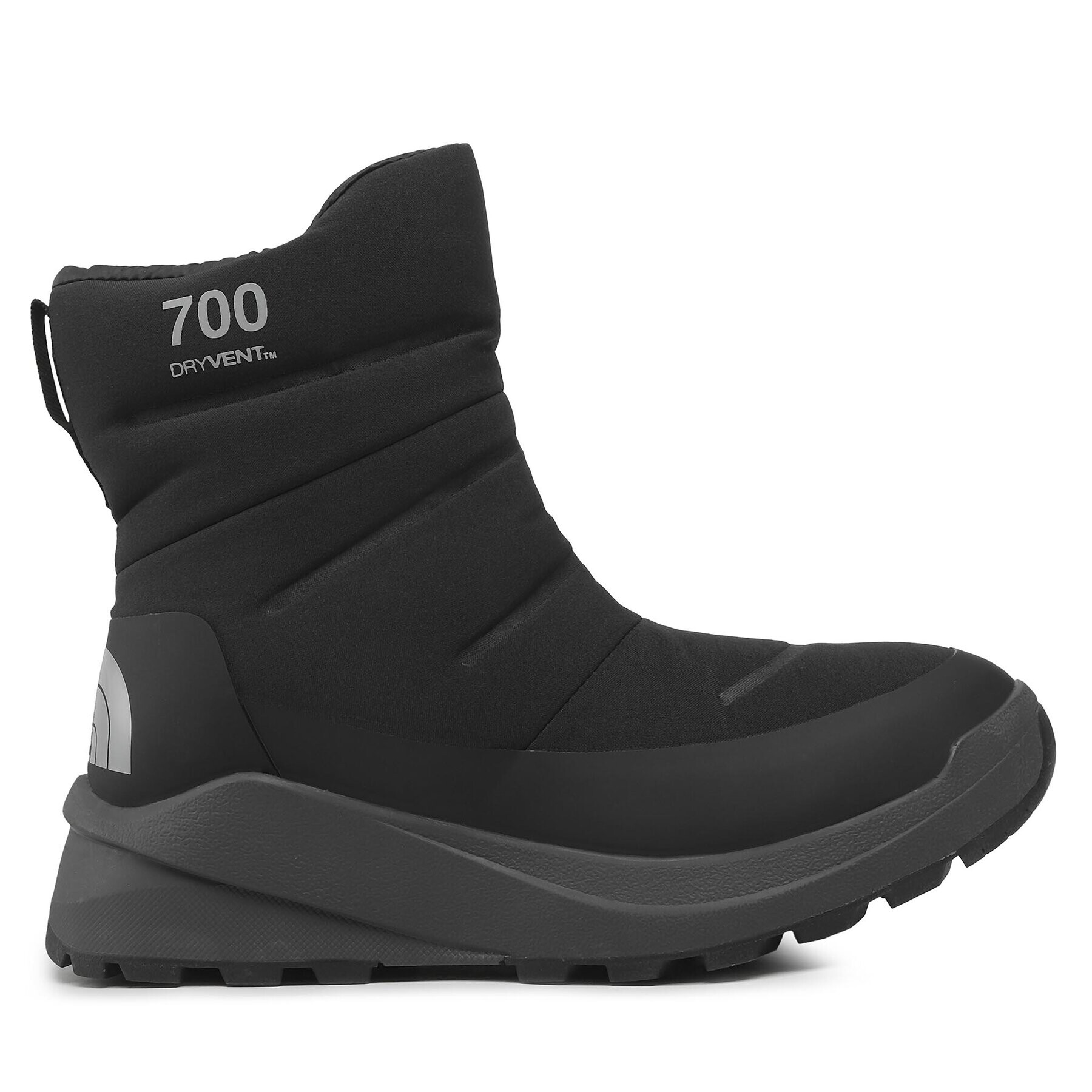 The North Face Апрески Nuptse II Bootie Wp NF0A5G2IKT01 Черен - Pepit.bg