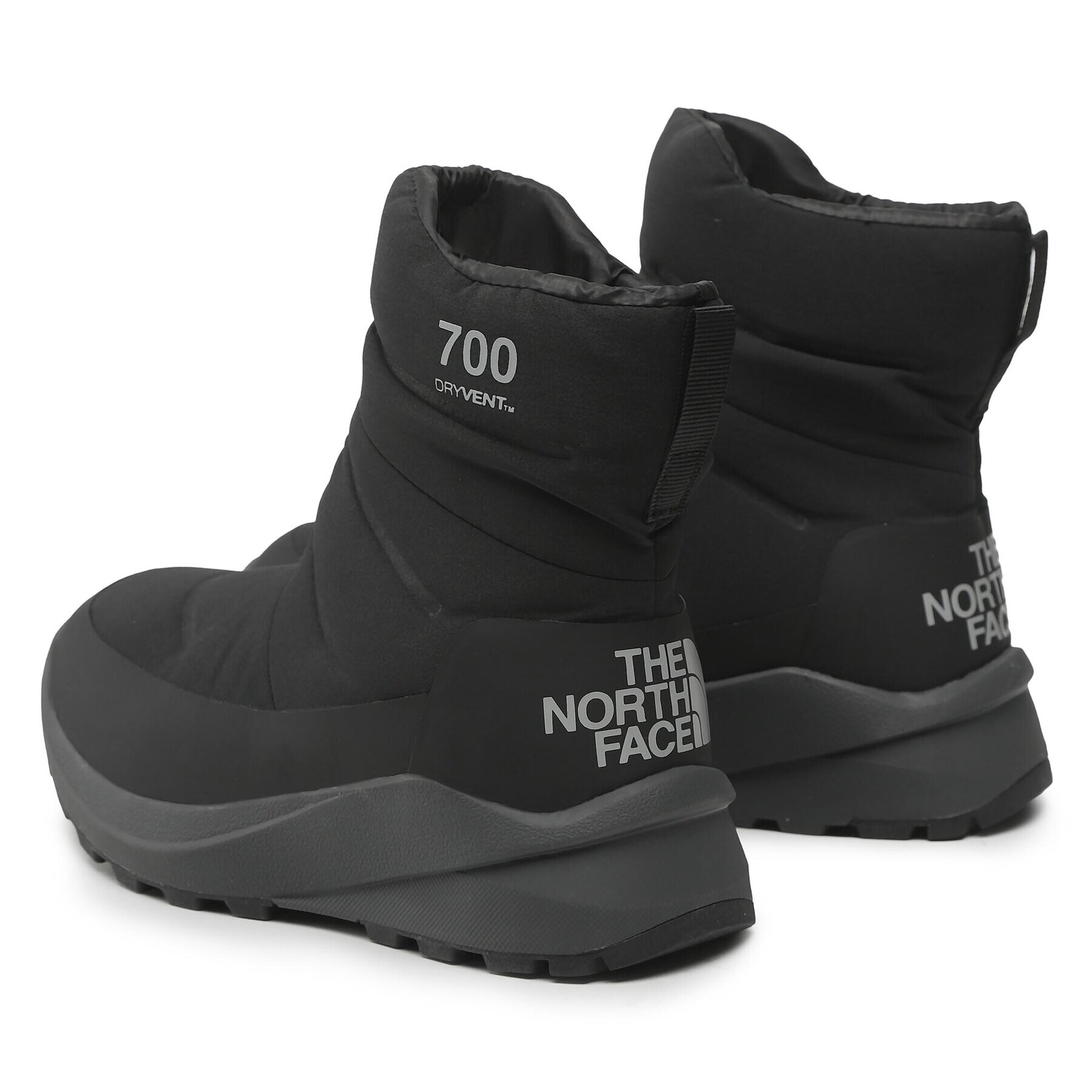 The North Face Апрески Nuptse II Bootie Wp NF0A5G2IKT01 Черен - Pepit.bg