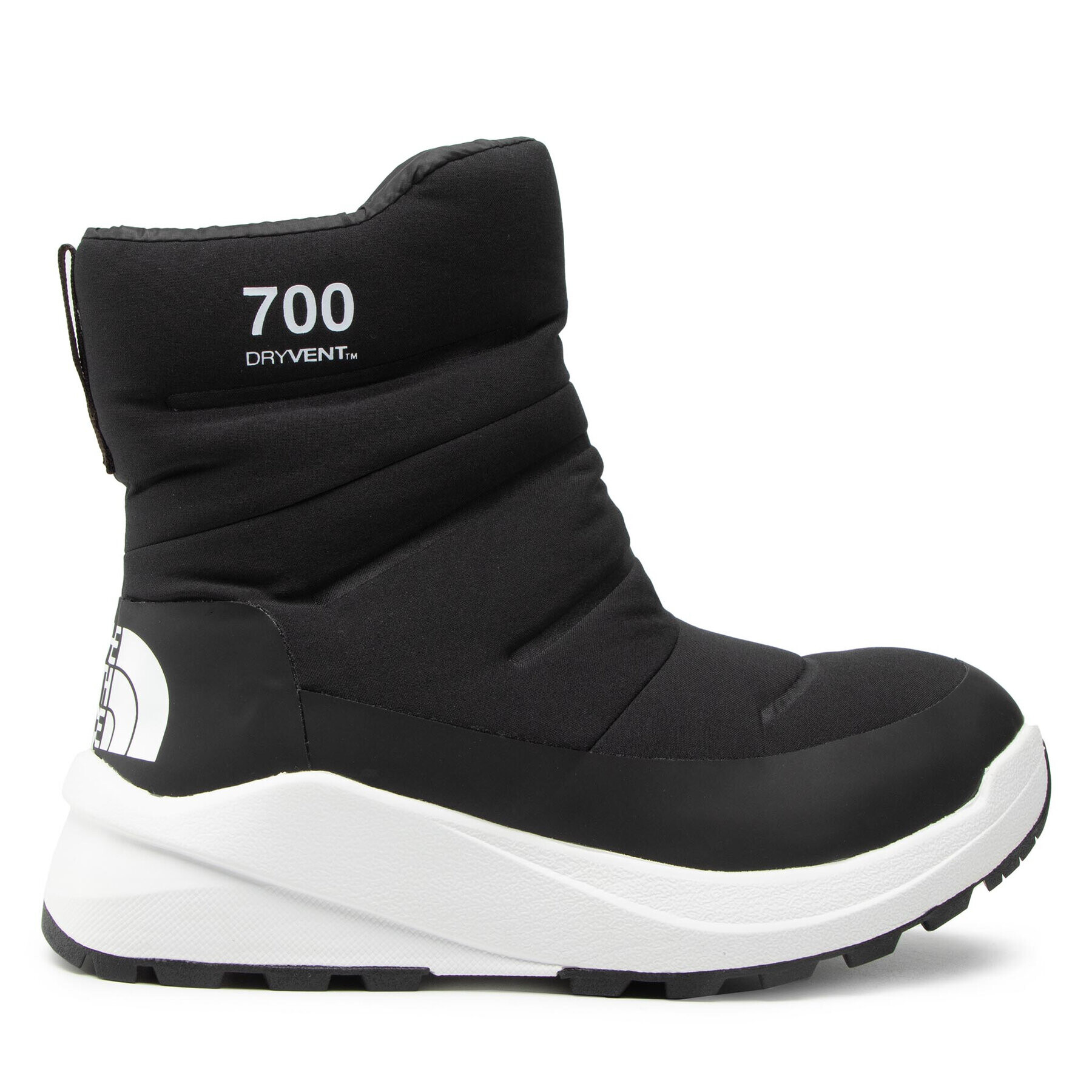 The North Face Апрески Nuptse II Bootie Wp NF0A5G2IKY41 Черен - Pepit.bg