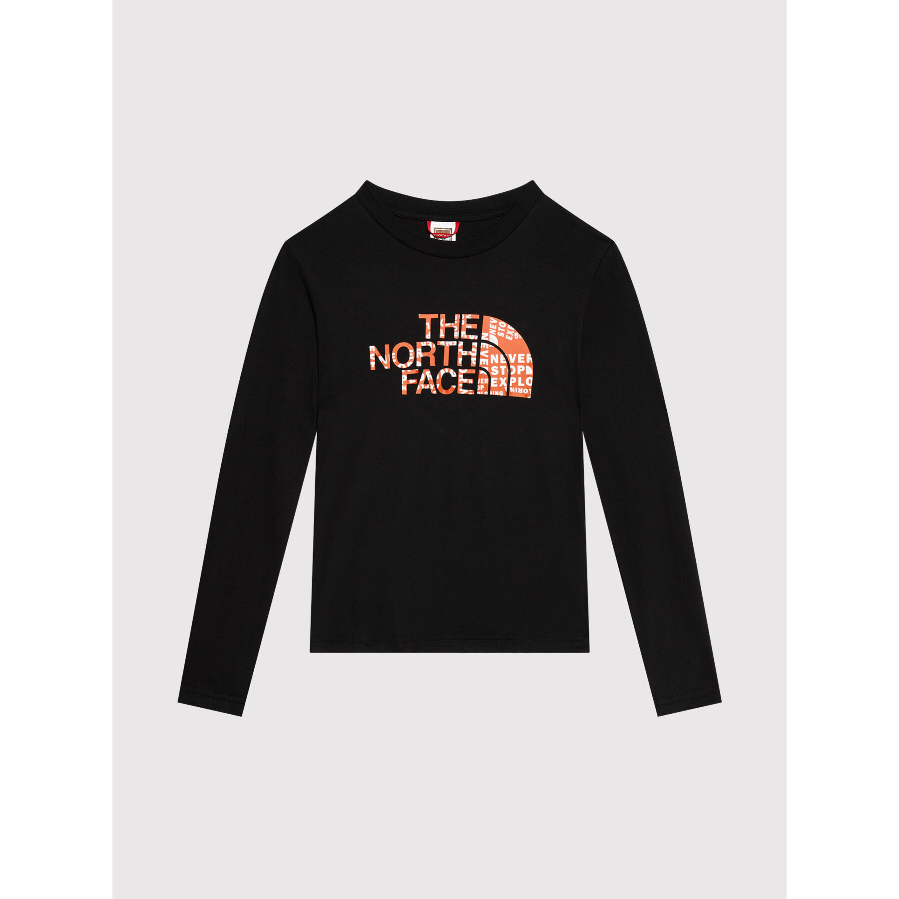 The North Face Блуза Easy Tee NF0A3S3B Черен Regular Fit - Pepit.bg