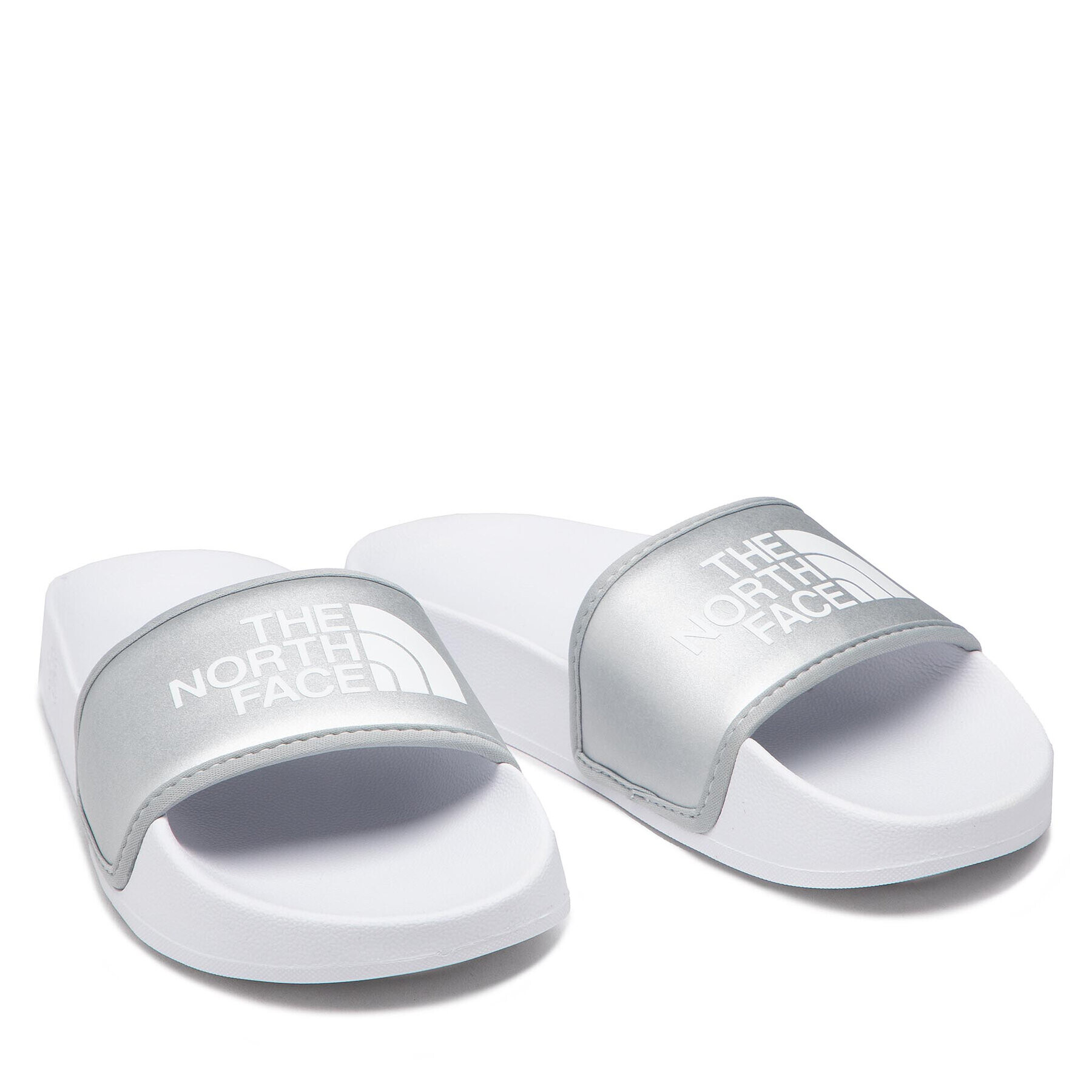 The North Face Чехли Base Camp Slide III NF0A5LVGKR21 Сребрист - Pepit.bg