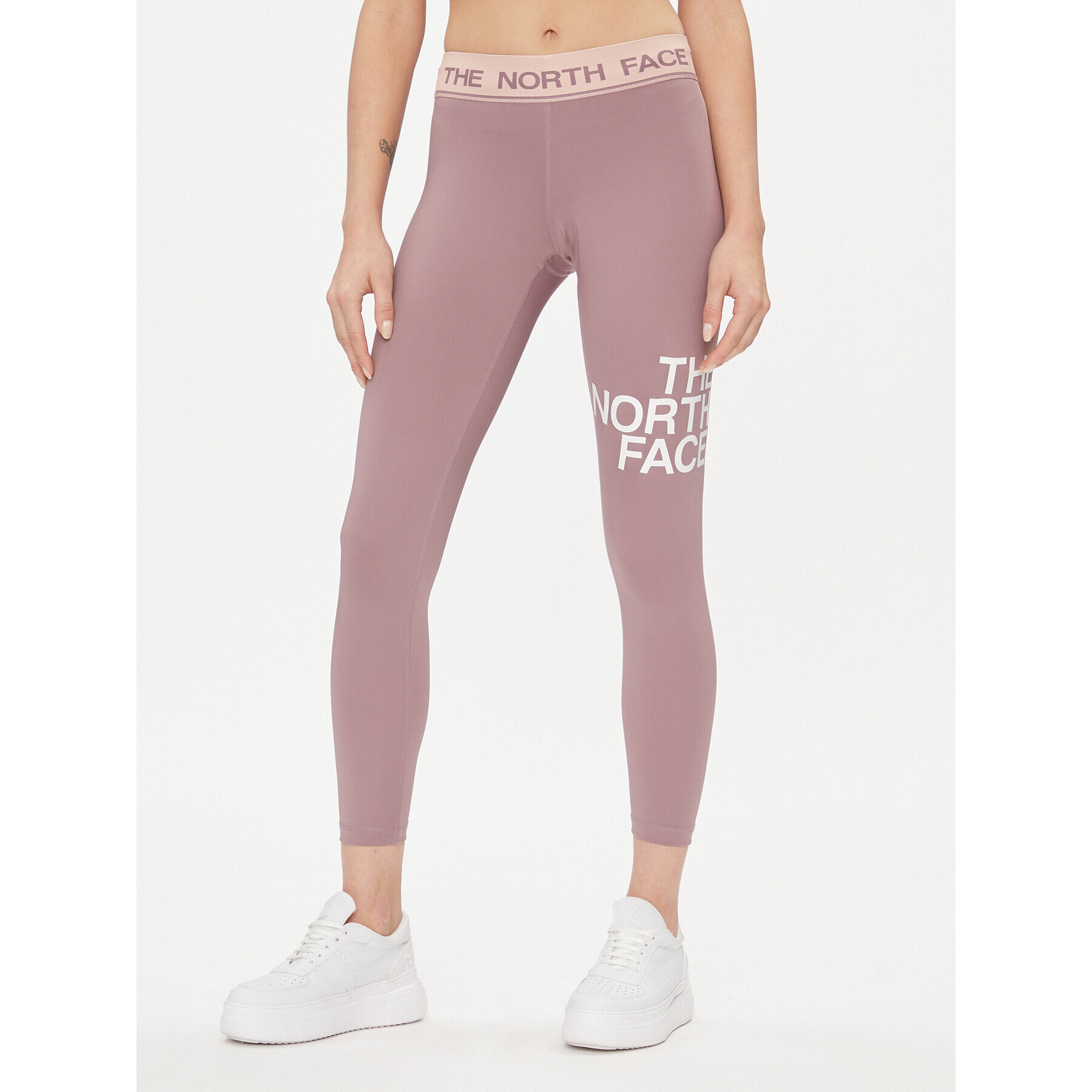 The North Face Клин W Flex Mid Rise Tight - EuNF0A7ZB7I0V1 Сив Regular Fit - Pepit.bg