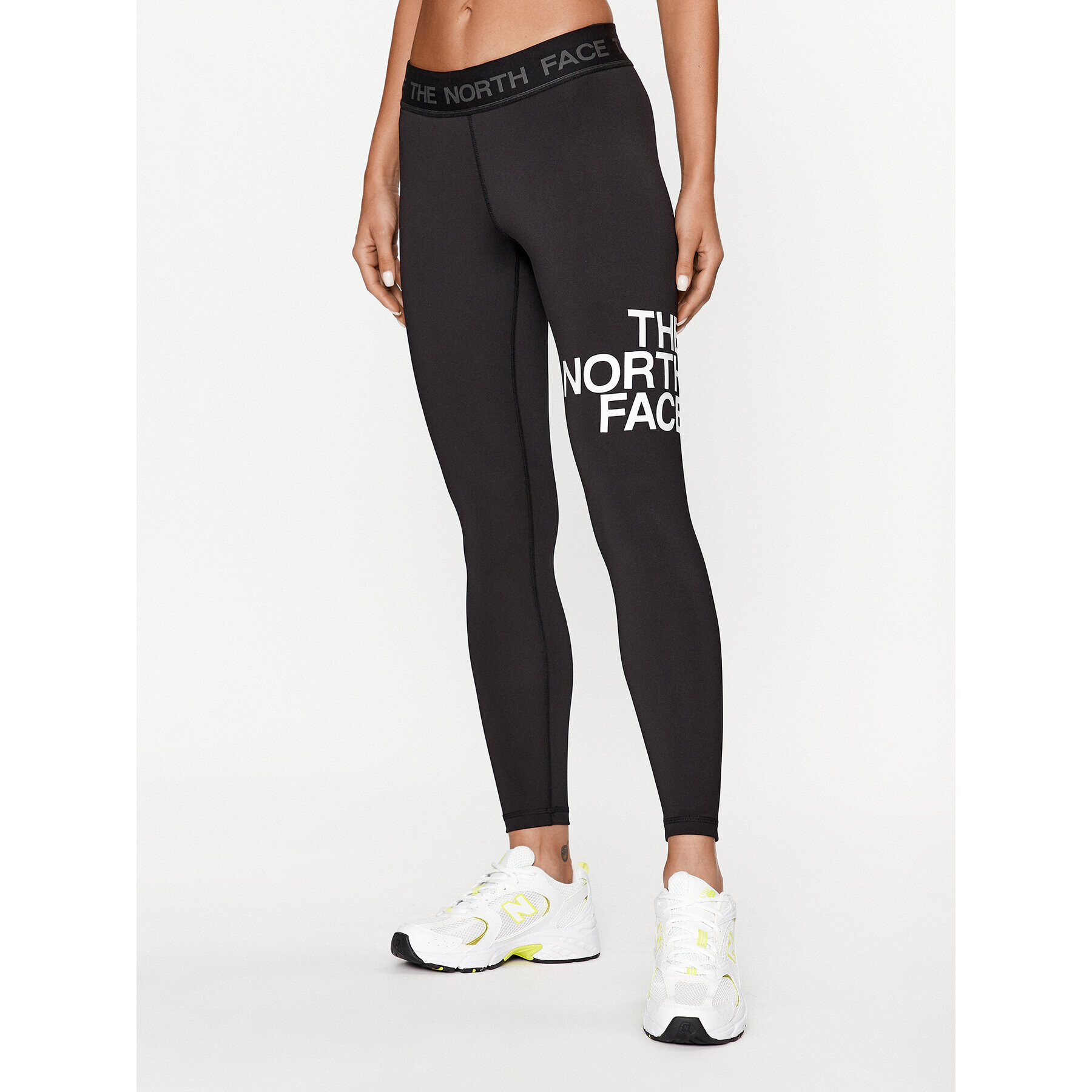 The North Face Клин W Flex Mid Rise Tight - EuNF0A7ZB7KY41 Черен Regular Fit - Pepit.bg