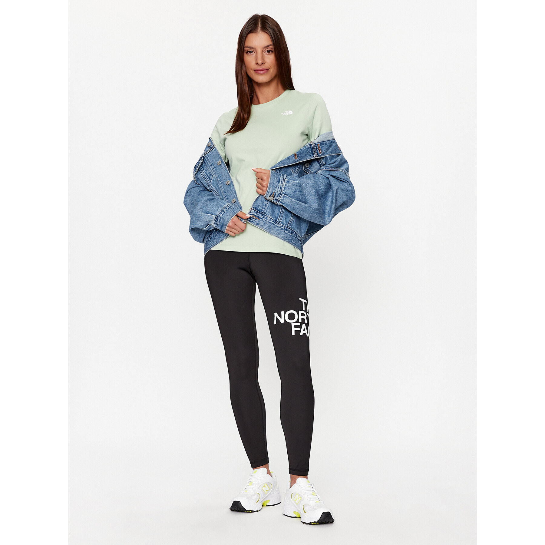 The North Face Клин W Flex Mid Rise Tight - EuNF0A7ZB7KY41 Черен Regular Fit - Pepit.bg