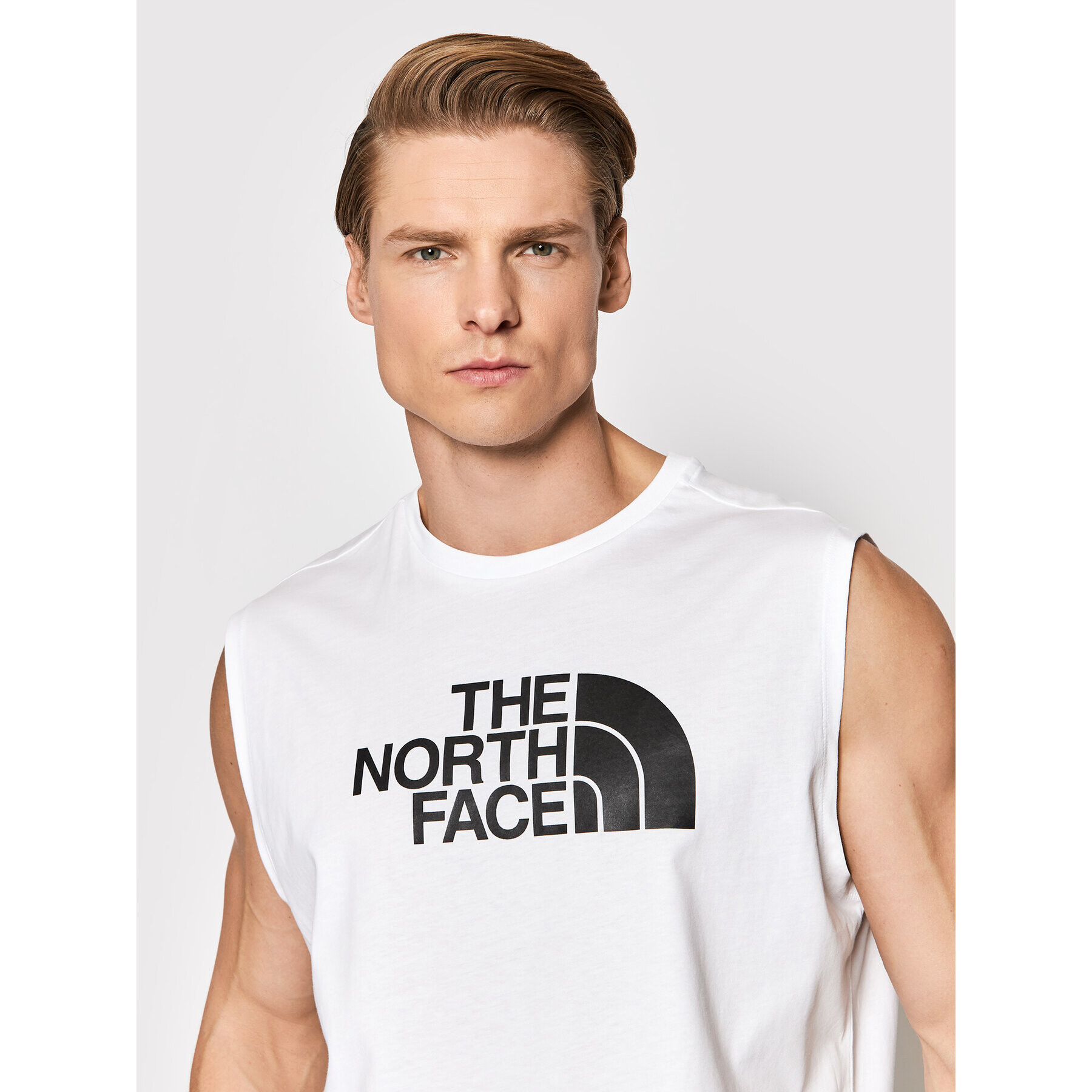 The North Face Мъжки топ M Easy NF0A5IGY Бял Regular Fit - Pepit.bg