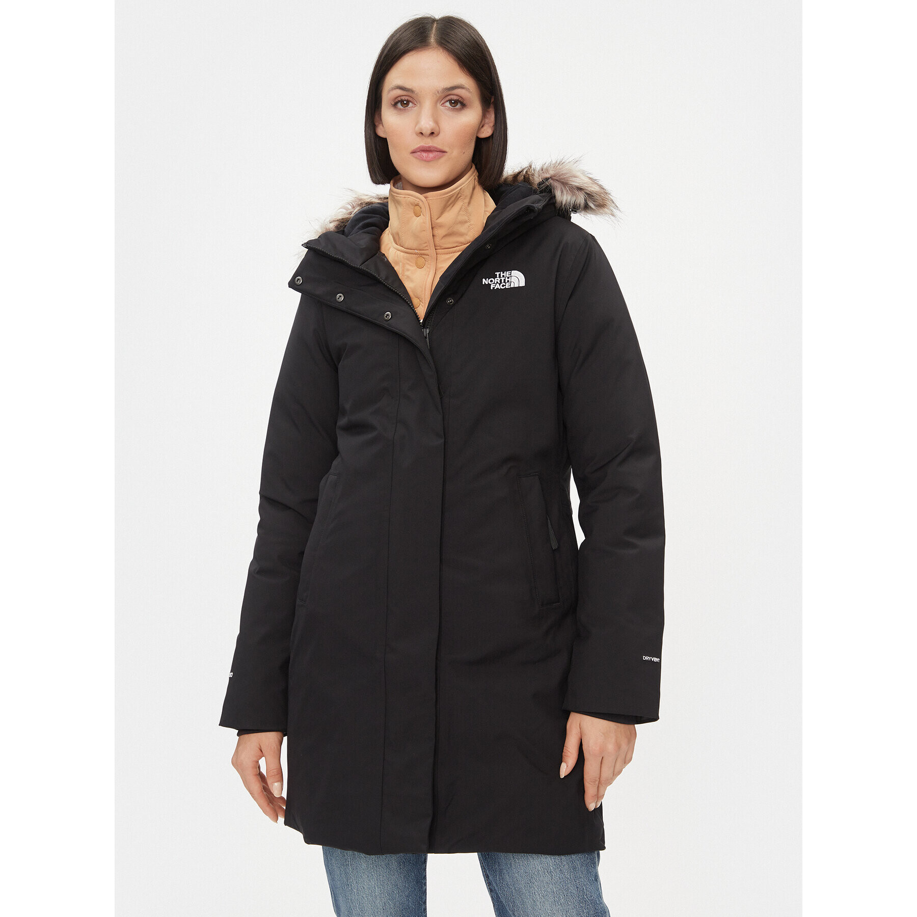 The North Face Парка W Arctic ParkaNF0A84J2JK31 Черен Regular Fit - Pepit.bg