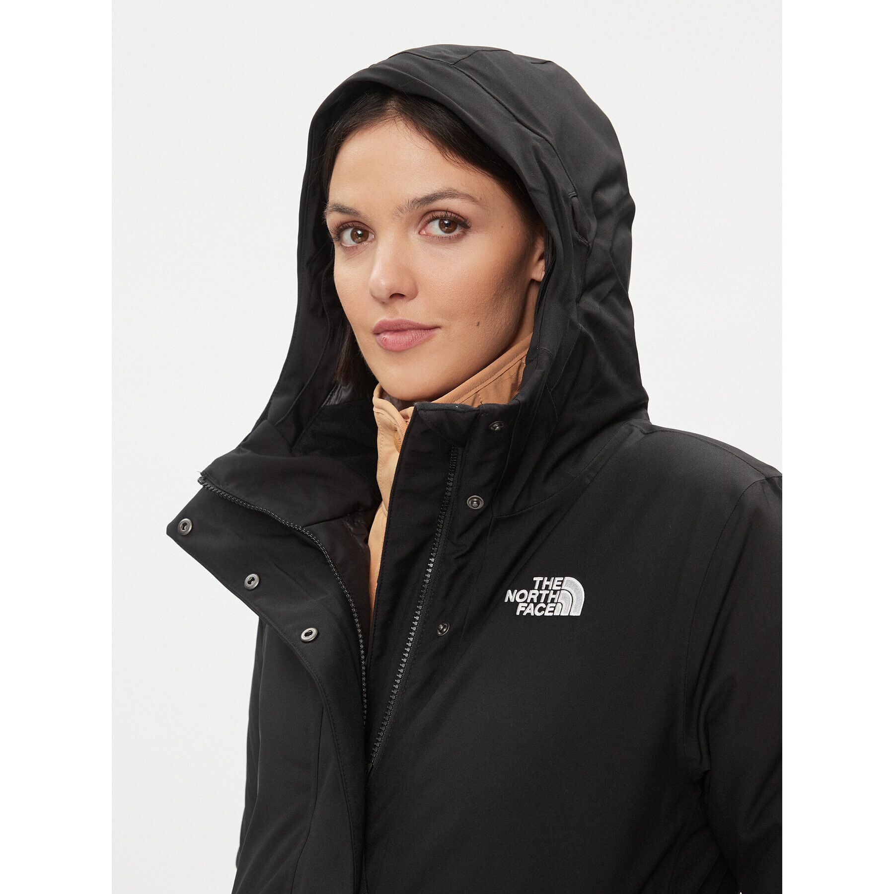 The North Face Парка W Arctic ParkaNF0A84J2JK31 Черен Regular Fit - Pepit.bg