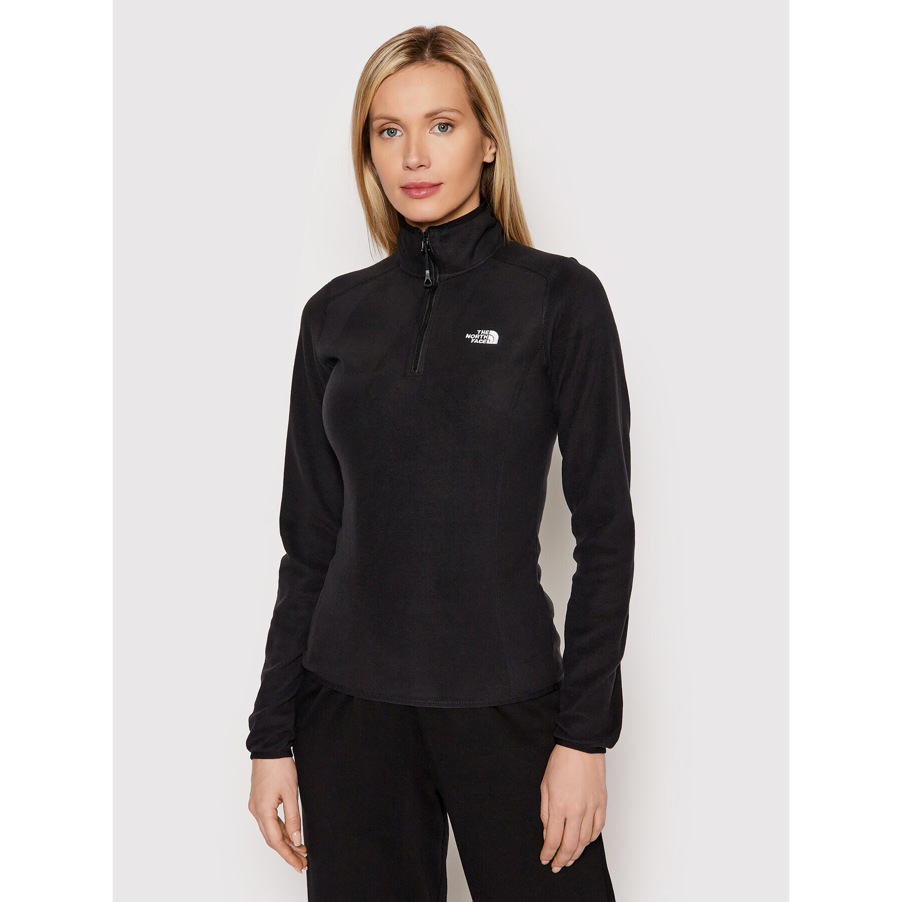 The North Face Полар 100 Glacier NF0A5IHN Черен Slim Fit - Pepit.bg