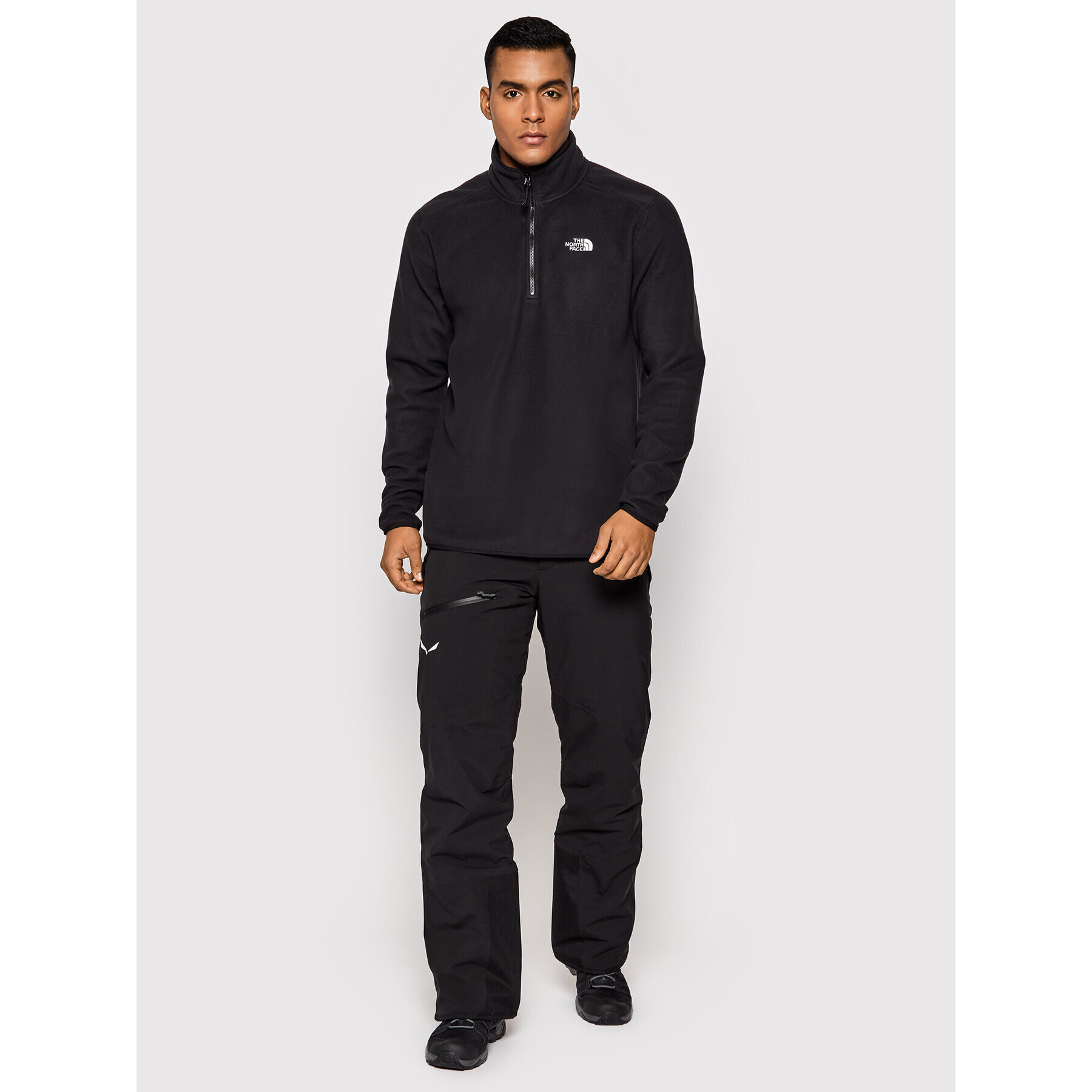 The North Face Полар Glacier NF0A5IHP Черен Regular Fit - Pepit.bg