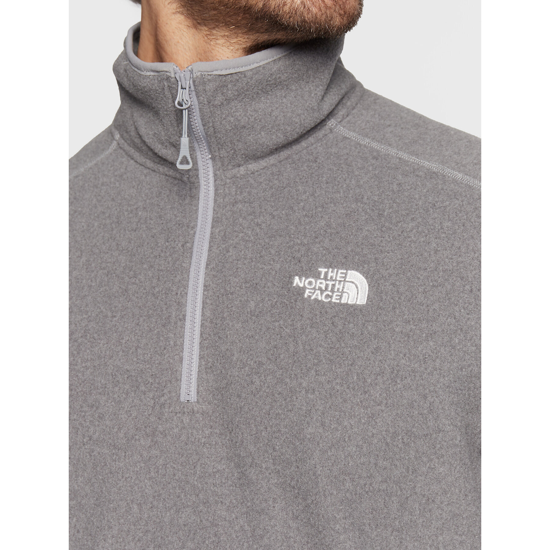 The North Face Полар Glacier NF0A5IHP Сив Regular Fit - Pepit.bg