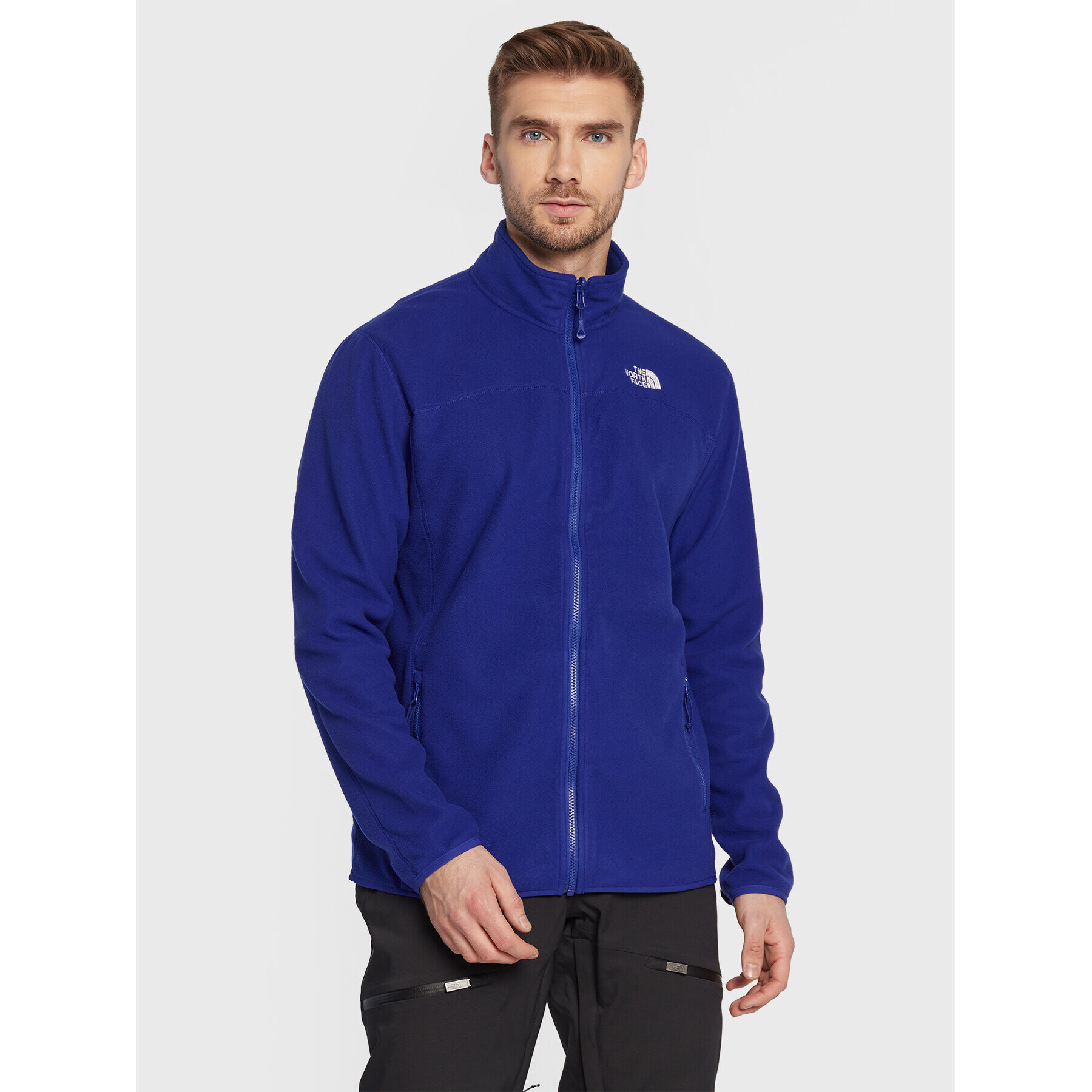 The North Face Полар Glacier NF0A5IHQ Син Regular Fit - Pepit.bg