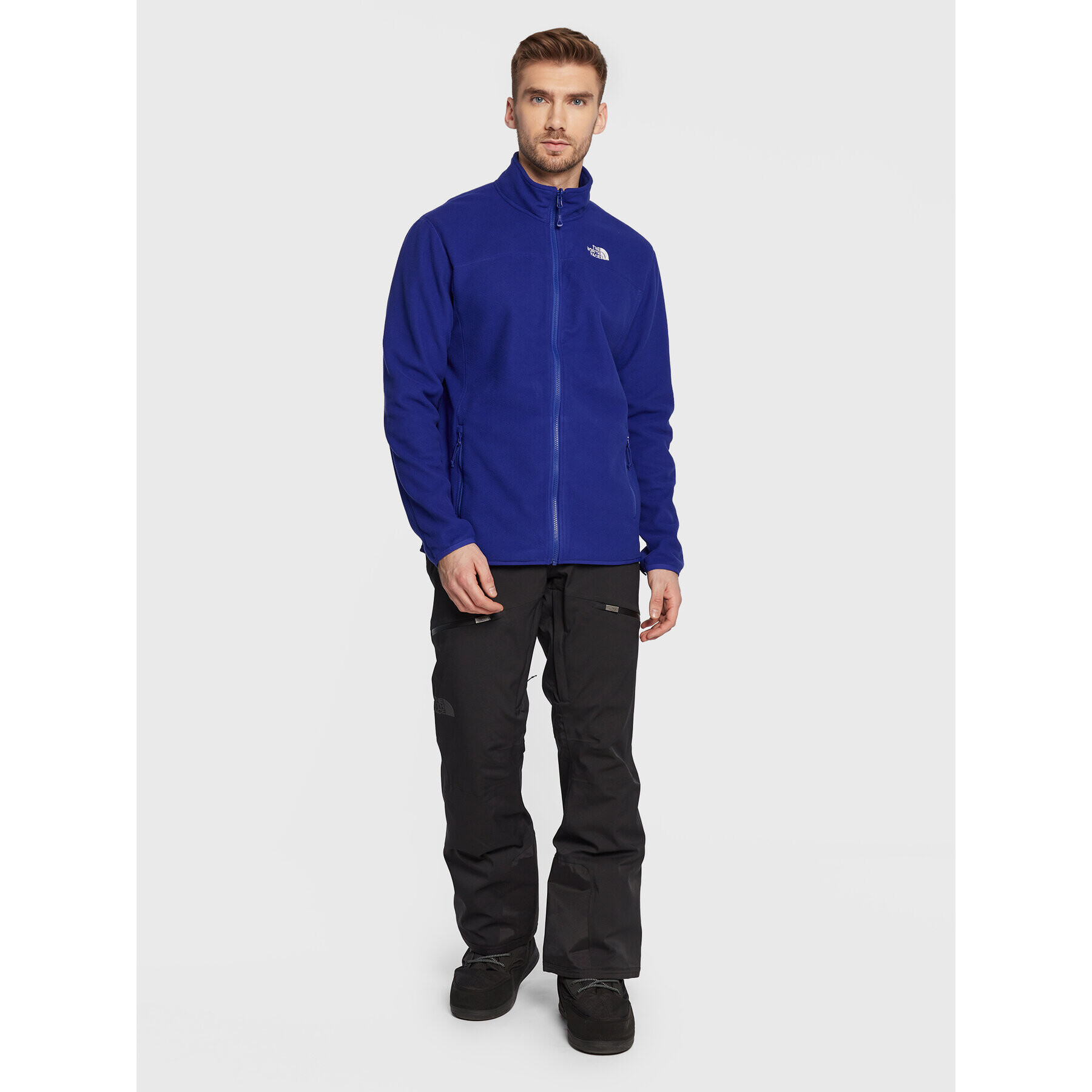 The North Face Полар Glacier NF0A5IHQ Син Regular Fit - Pepit.bg