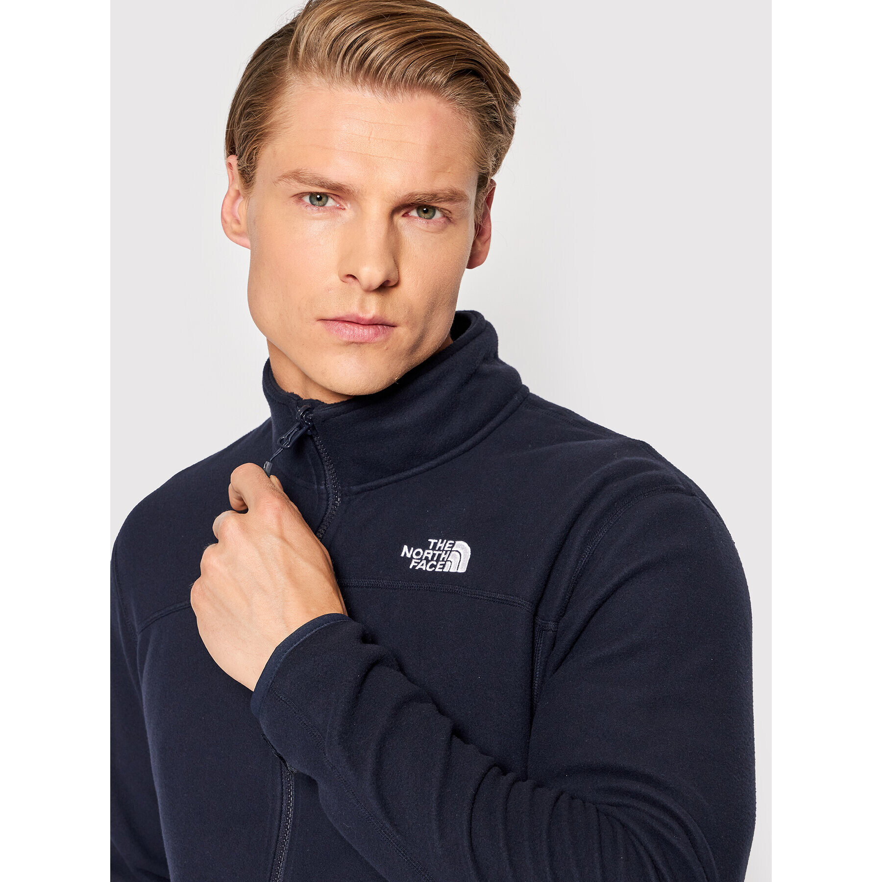 The North Face Полар Glacier NF0A5IHQ Тъмносин Regular Fit - Pepit.bg