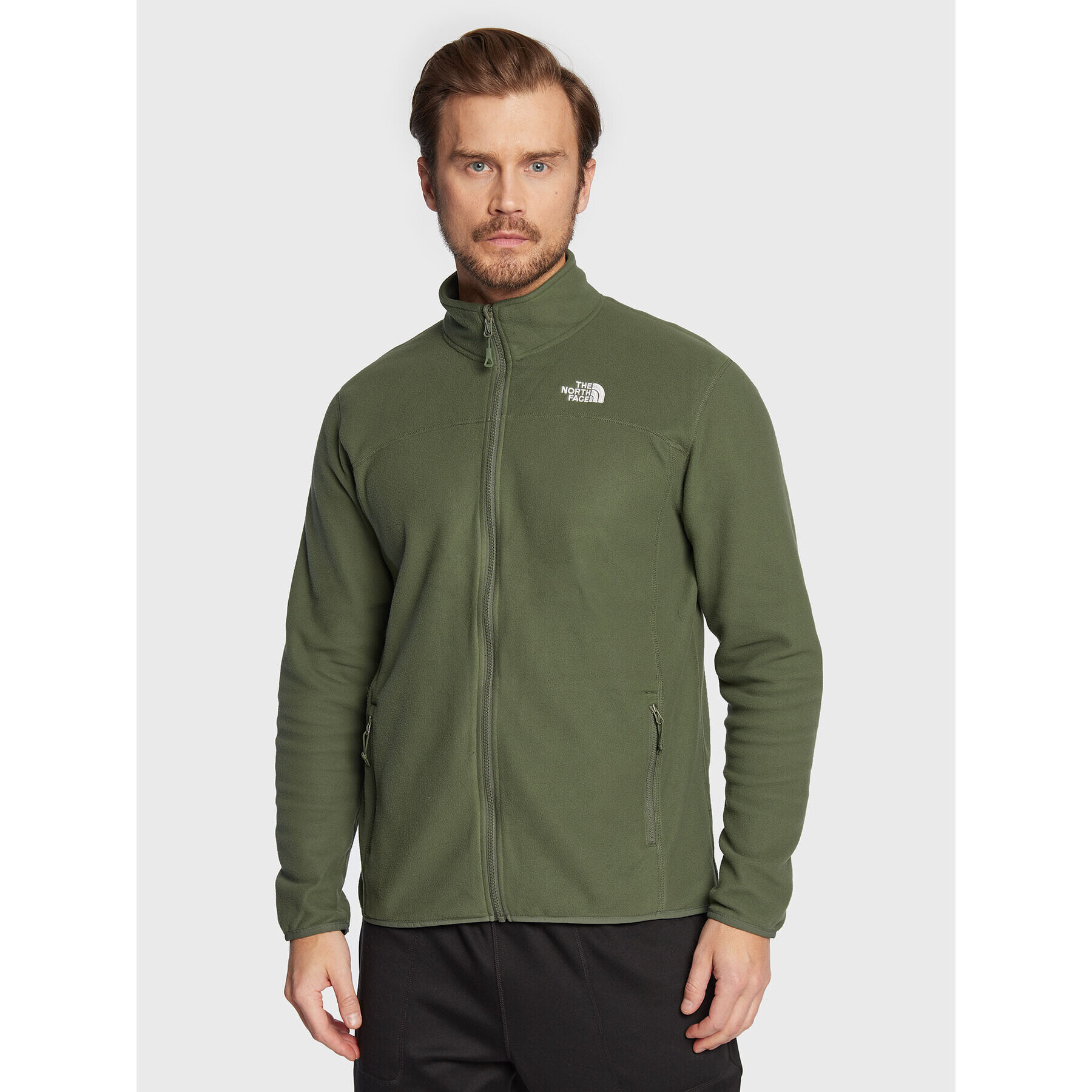 The North Face Полар Glacier NF0A5IHQ Зелен Regular Fit - Pepit.bg