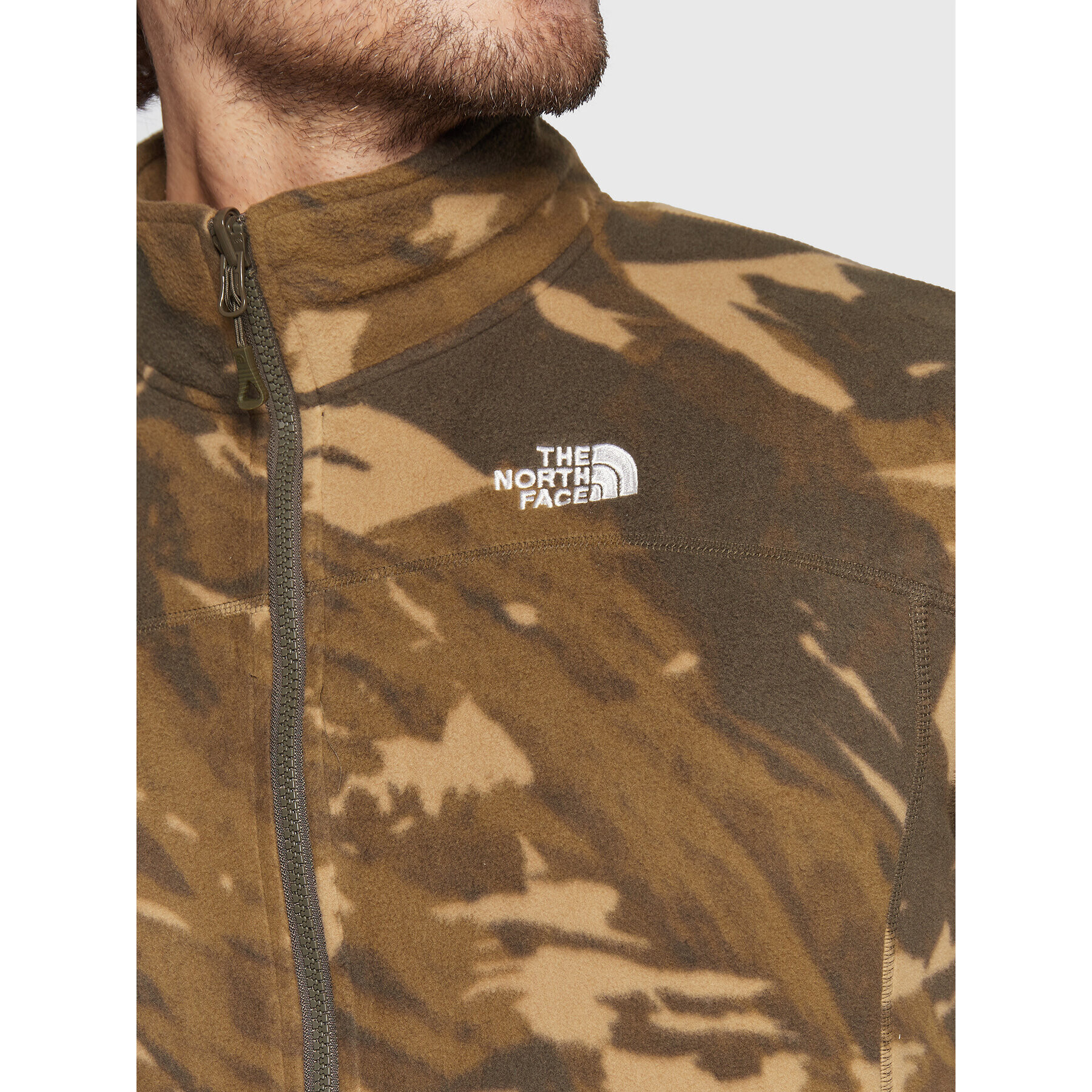 The North Face Полар Glacier NF0A5IHQ Зелен Regular Fit - Pepit.bg