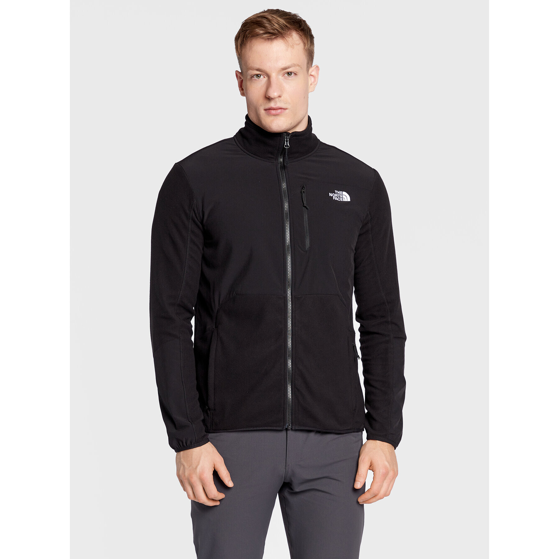The North Face Полар Glacier NF0A5IHS Черен Regular Fit - Pepit.bg