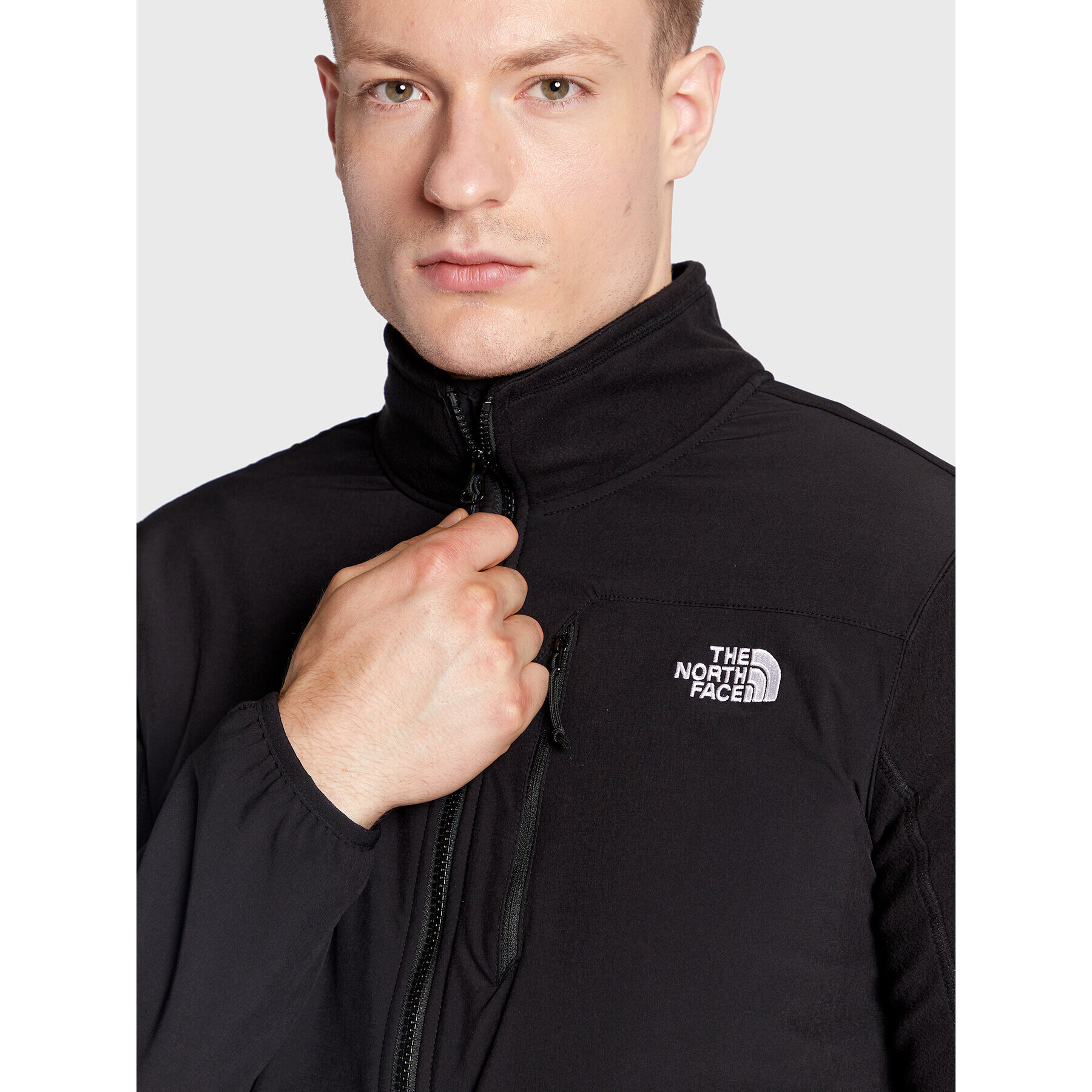 The North Face Полар Glacier NF0A5IHS Черен Regular Fit - Pepit.bg