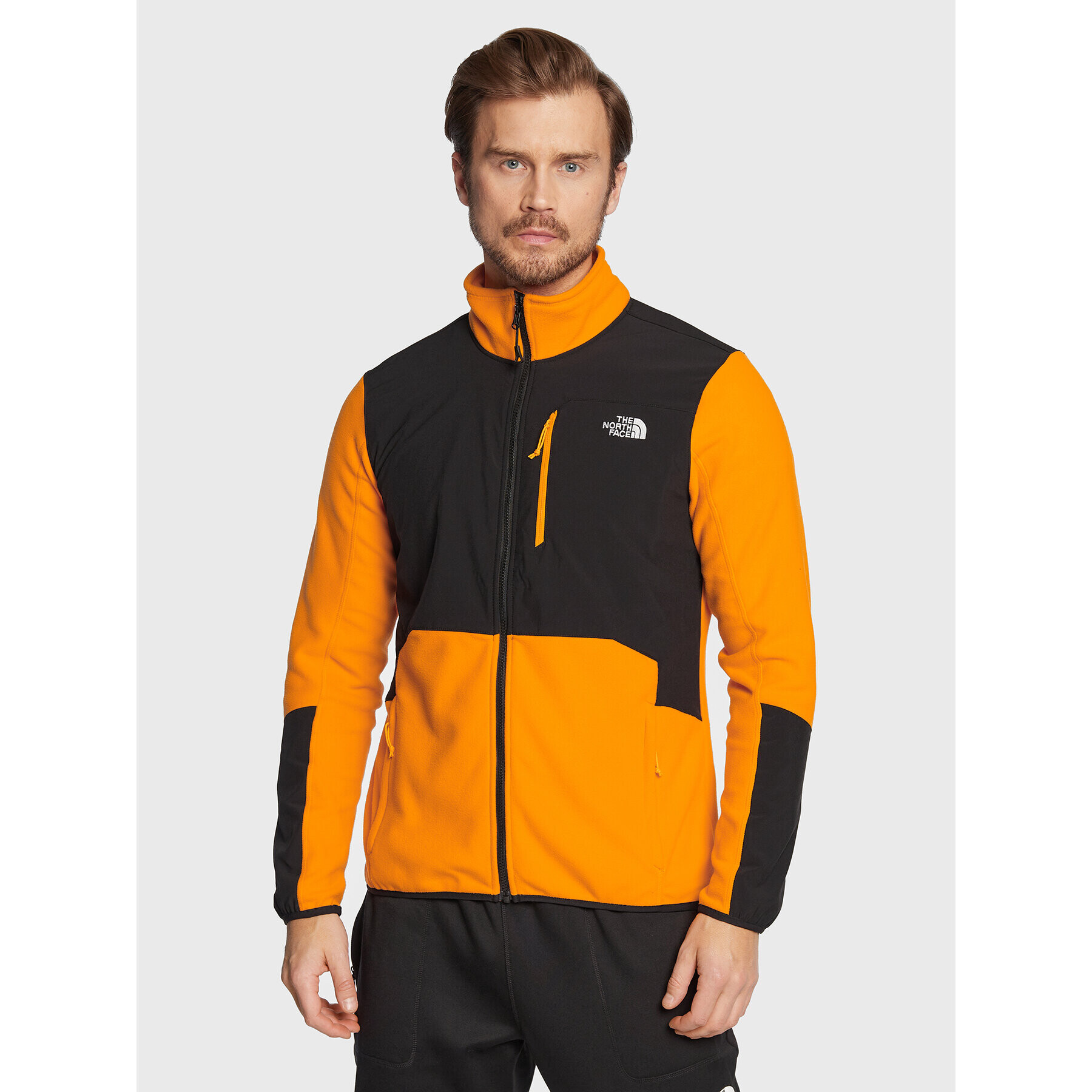 The North Face Полар Glacier NF0A5IHS Оранжев Regular Fit - Pepit.bg