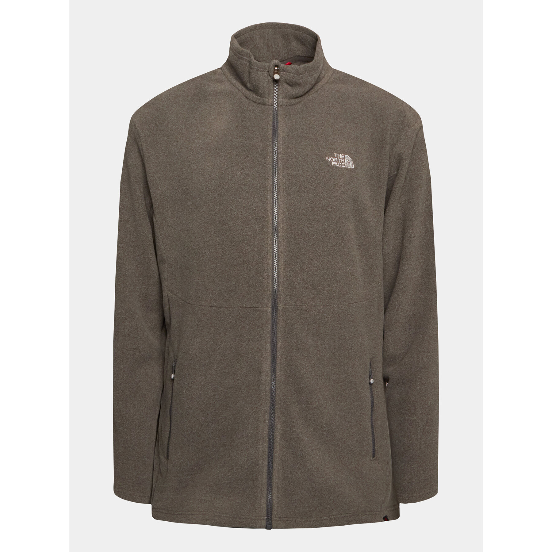 The North Face Полар Glacier T0AVZEA55 Сив Regular Fit - Pepit.bg