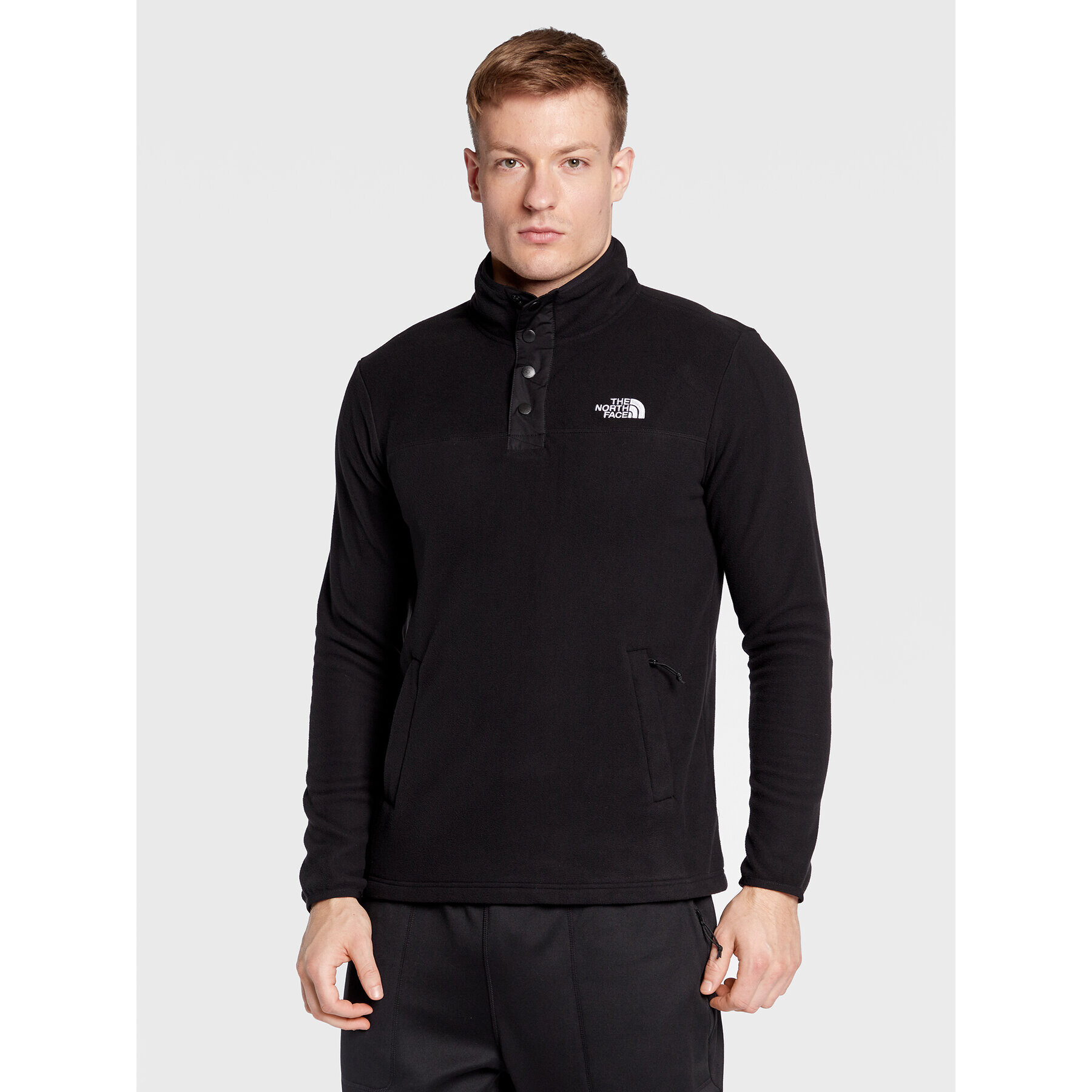 The North Face Полар Homesafe Snap NF0A55HM Черен Regular Fit - Pepit.bg