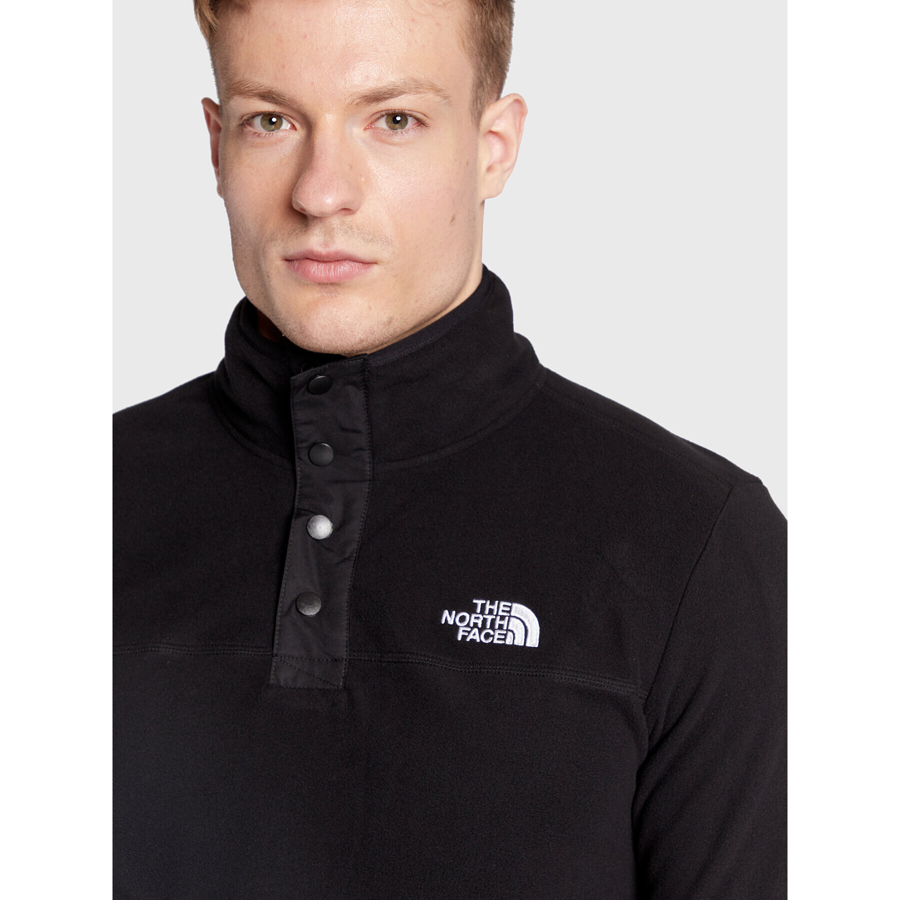 The North Face Полар Homesafe Snap NF0A55HM Черен Regular Fit - Pepit.bg