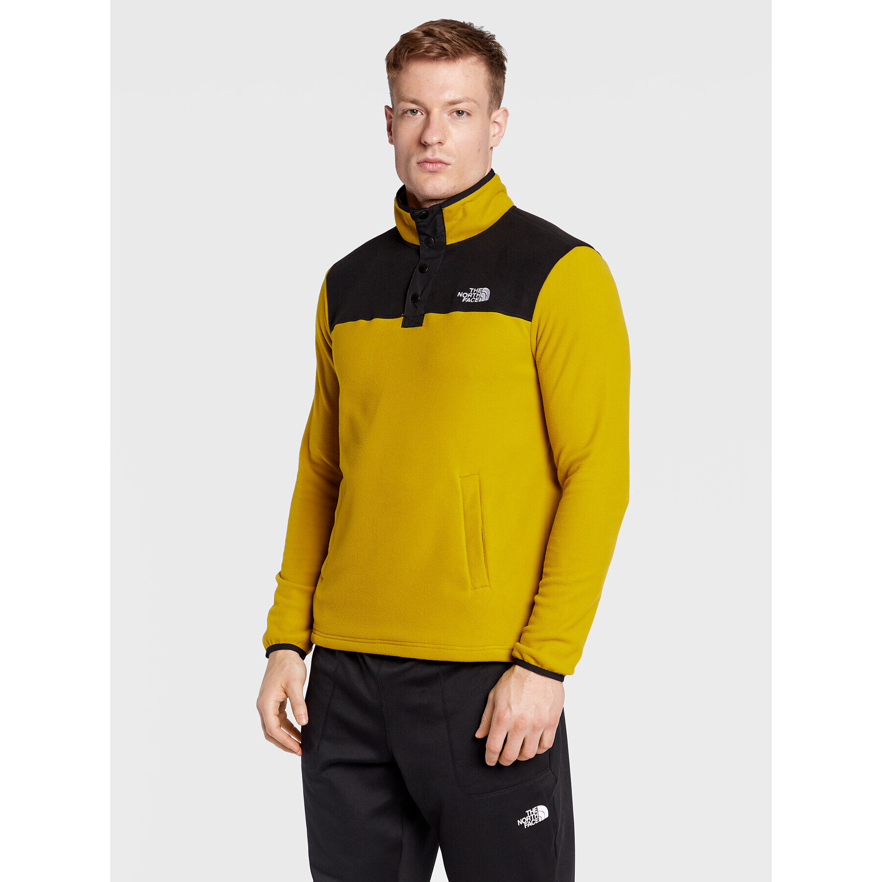 The North Face Полар Homesafe Snap NF0A55HM Жълт Regular Fit - Pepit.bg