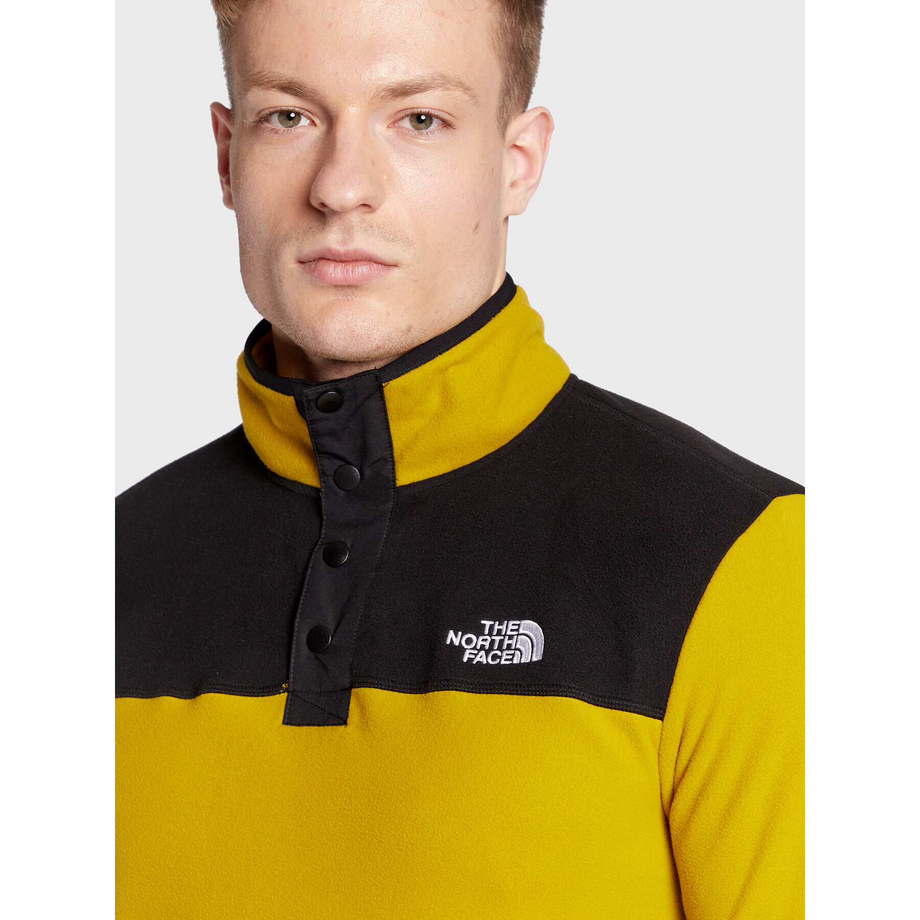 The North Face Полар Homesafe Snap NF0A55HM Жълт Regular Fit - Pepit.bg