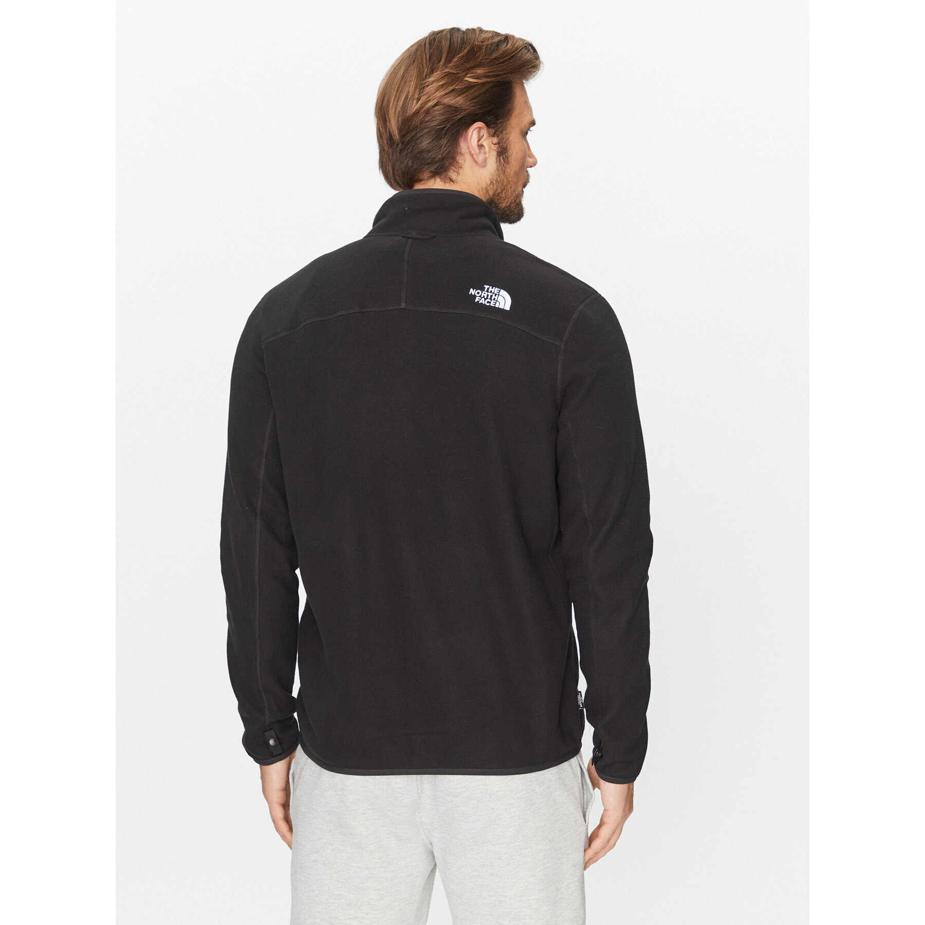 The North Face Полар M 100 Glacier Full Zip - EuNF0A855XJK31 Черен Regular Fit - Pepit.bg