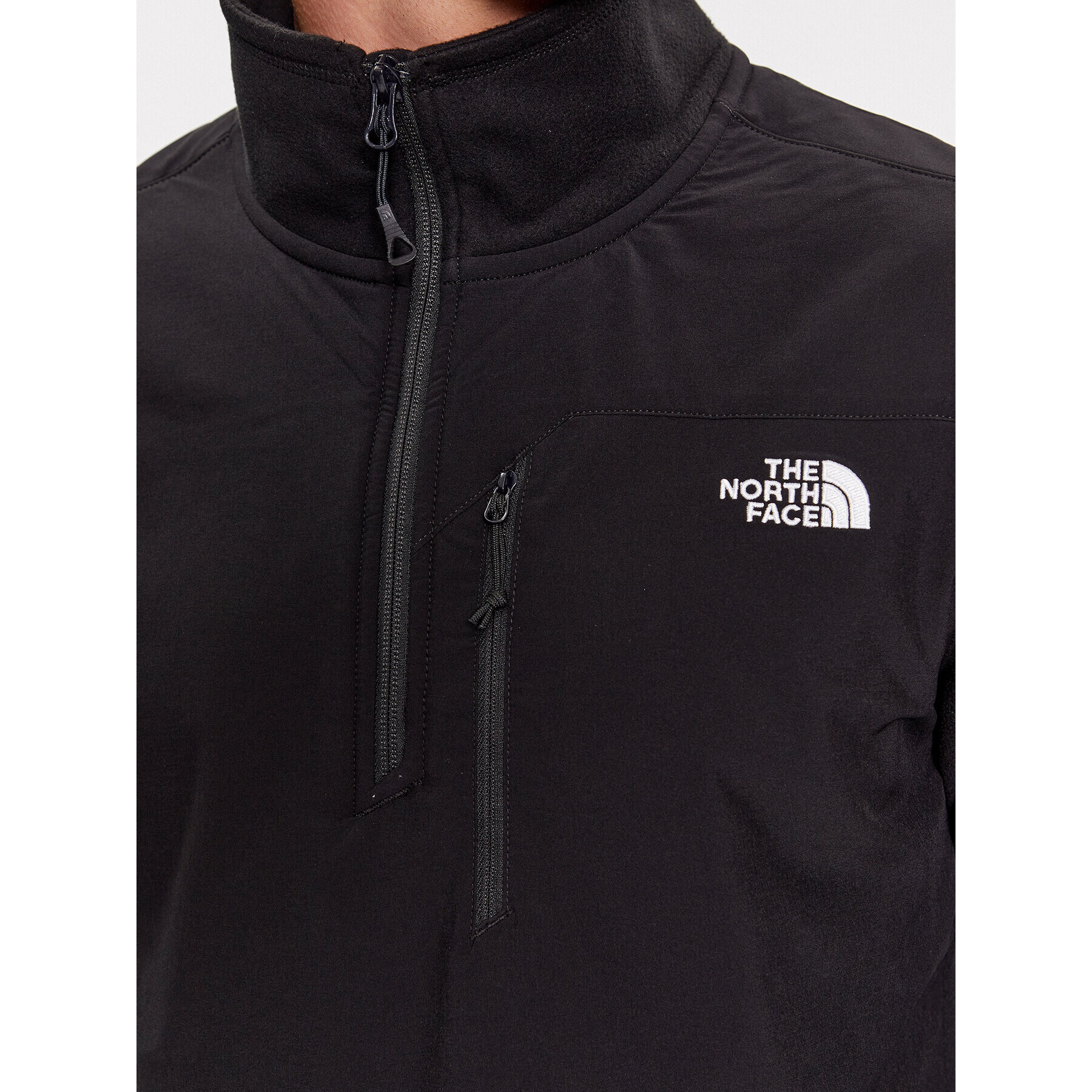 The North Face Полар M Glacier Pro 1/4 Zip - EuNF0A5IHRKX71 Черен Regular Fit - Pepit.bg